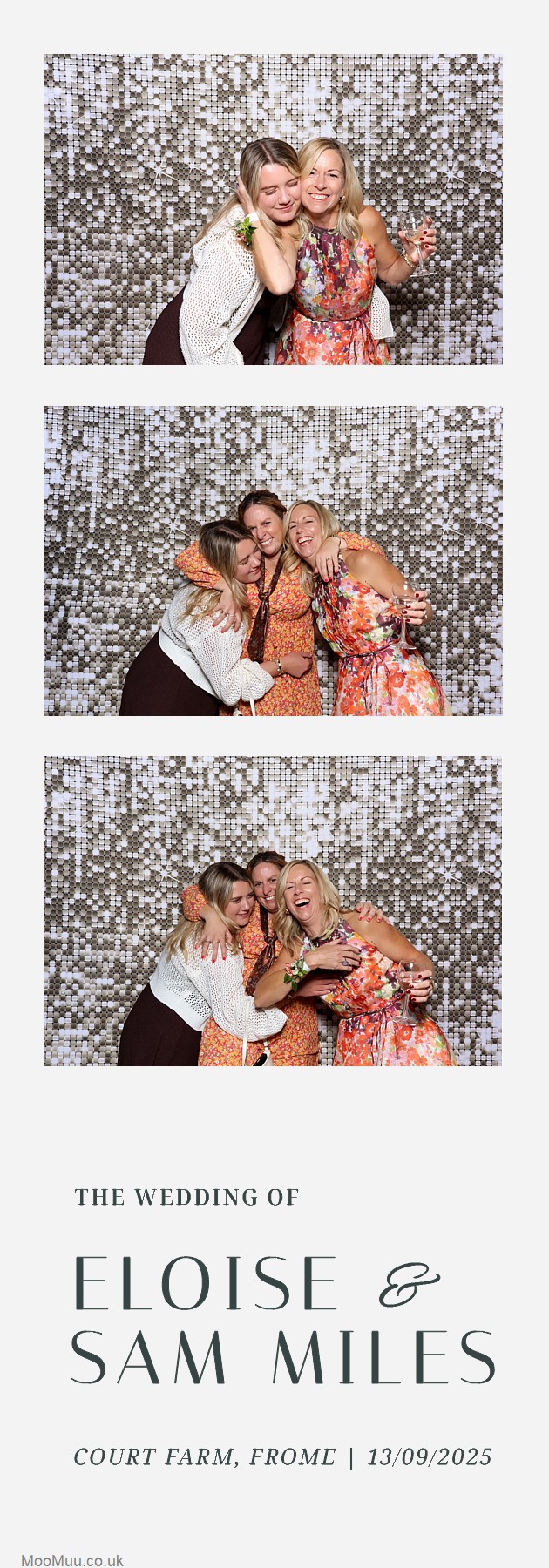 Eloise & Sam | View more photos from the event at v1.boothgallery.com/u/MooMuu-Photo-Booths/Eloise-Sam