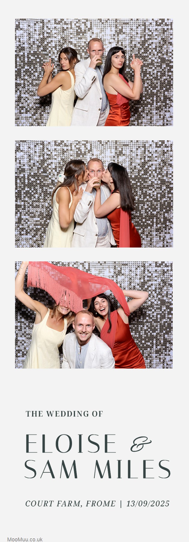 Eloise & Sam | View more photos from the event at v1.boothgallery.com/u/MooMuu-Photo-Booths/Eloise-Sam