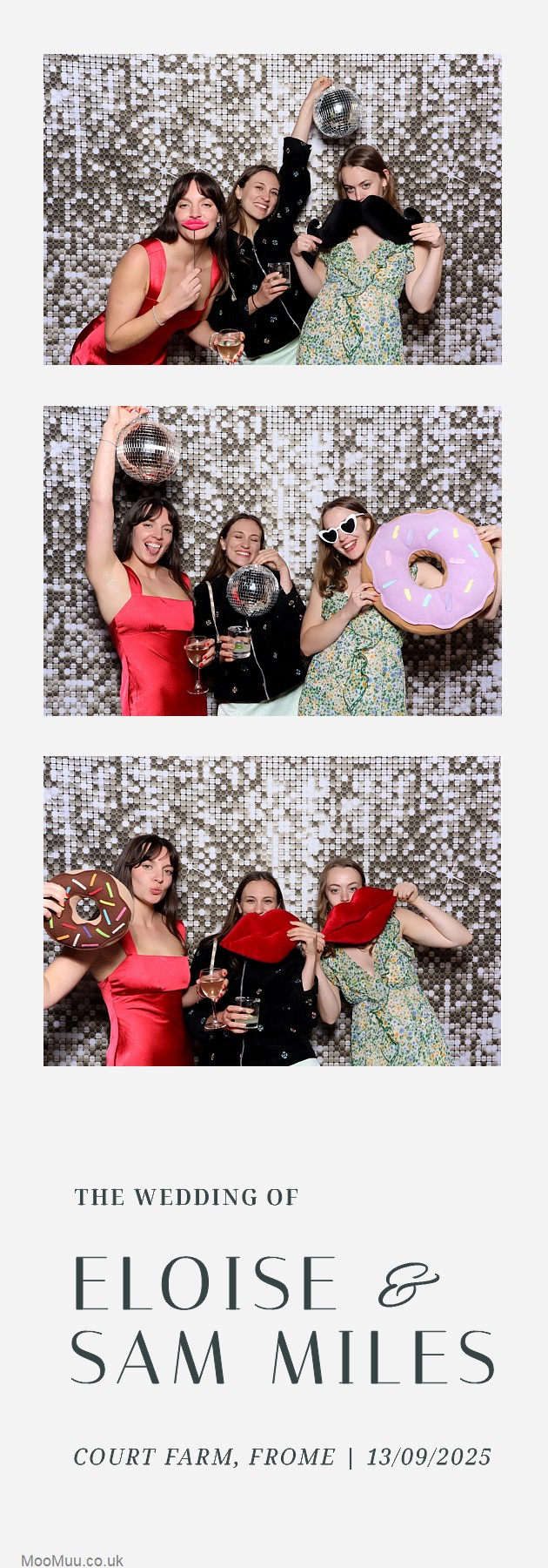 Eloise & Sam | View more photos from the event at v1.boothgallery.com/u/MooMuu-Photo-Booths/Eloise-Sam