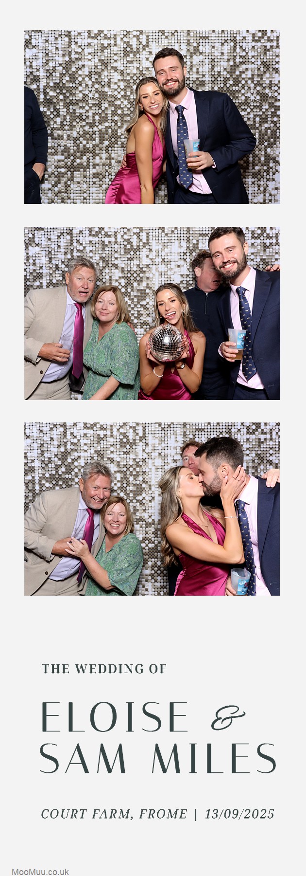 Eloise & Sam | View more photos from the event at v1.boothgallery.com/u/MooMuu-Photo-Booths/Eloise-Sam