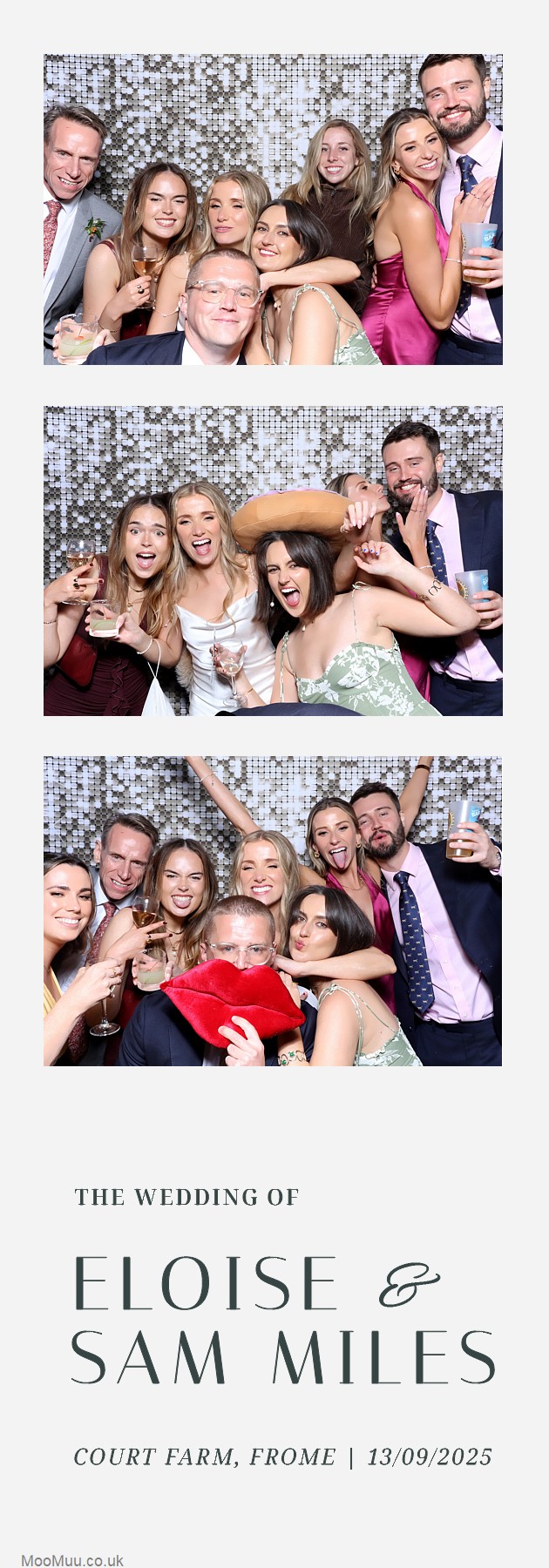 Eloise & Sam | View more photos from the event at v1.boothgallery.com/u/MooMuu-Photo-Booths/Eloise-Sam