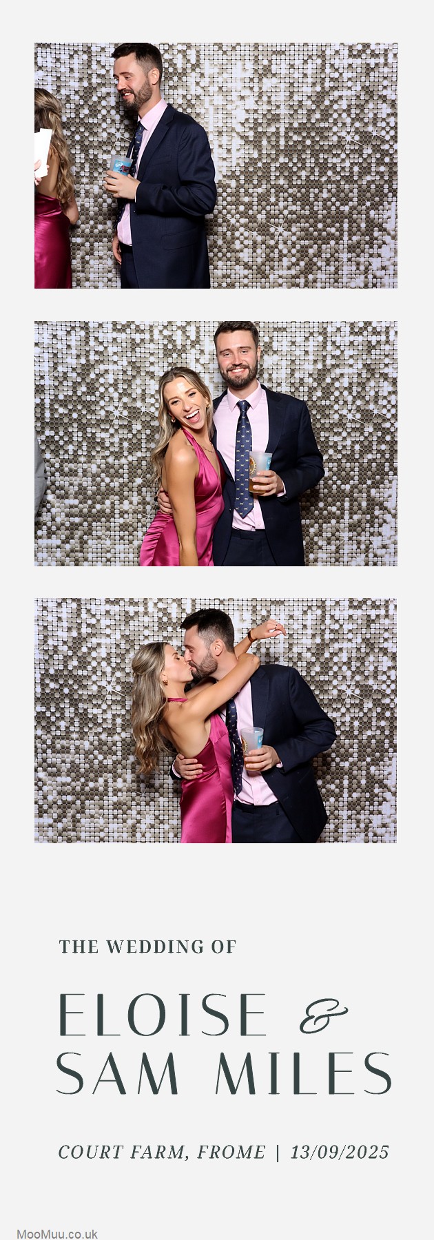 Eloise & Sam | View more photos from the event at v1.boothgallery.com/u/MooMuu-Photo-Booths/Eloise-Sam
