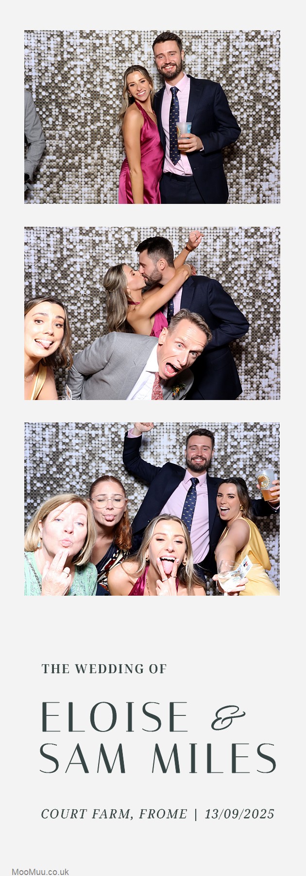 Eloise & Sam | View more photos from the event at v1.boothgallery.com/u/MooMuu-Photo-Booths/Eloise-Sam