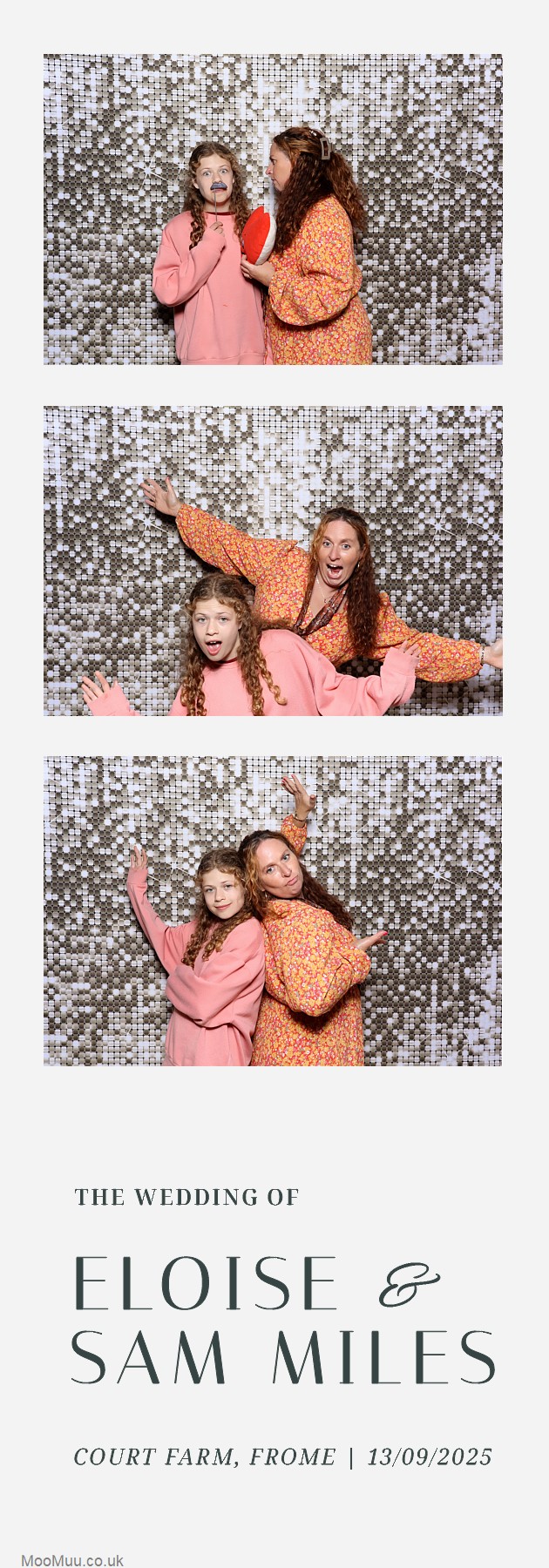 Eloise & Sam | View more photos from the event at v1.boothgallery.com/u/MooMuu-Photo-Booths/Eloise-Sam