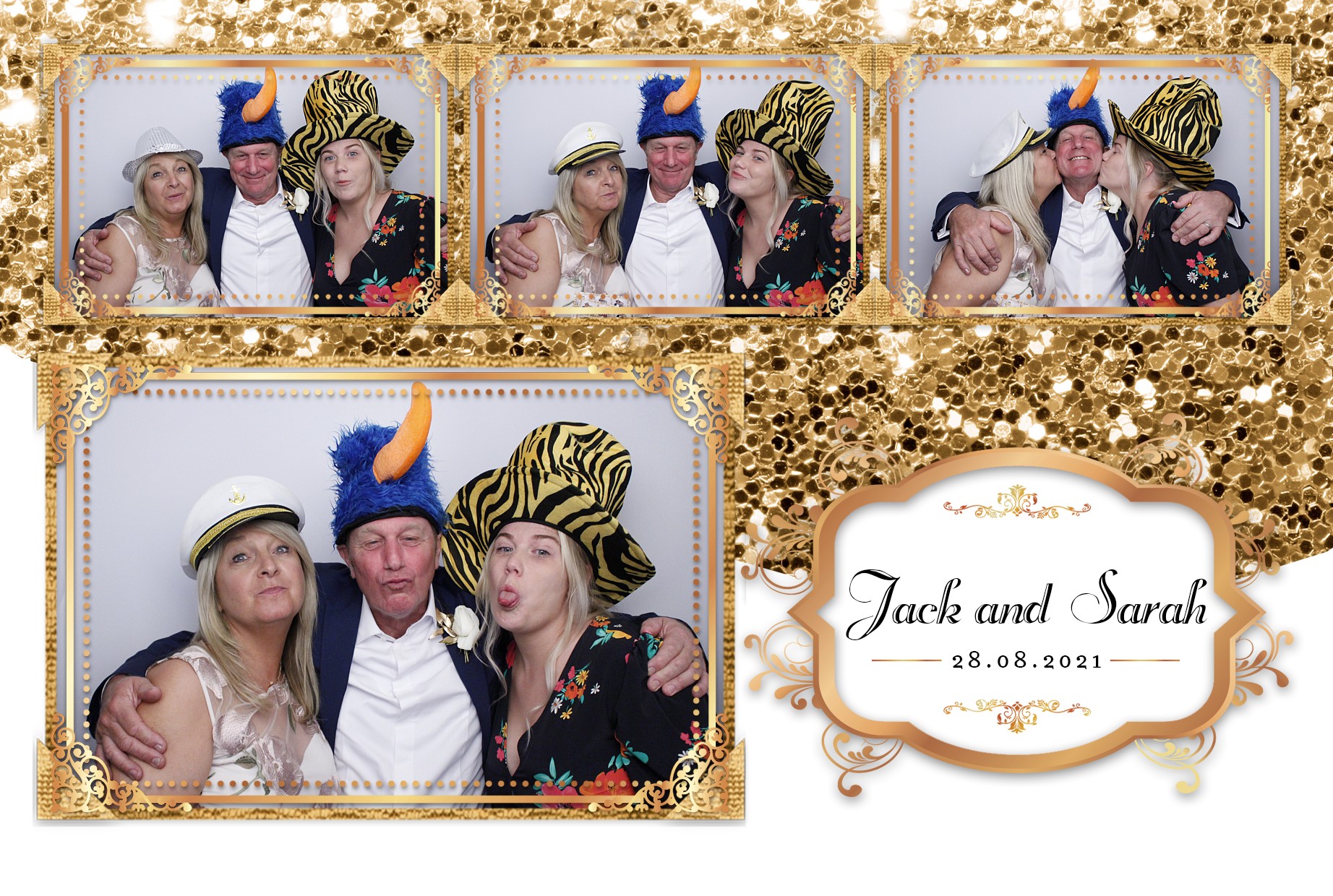 Jack and Sarah's Wedding  | View more photos from the event at gallery.myphotoboothexperience.co.uk/u/MyPhotoBoothExperienceLtd/Jack-and-Sarahs-Wedding
