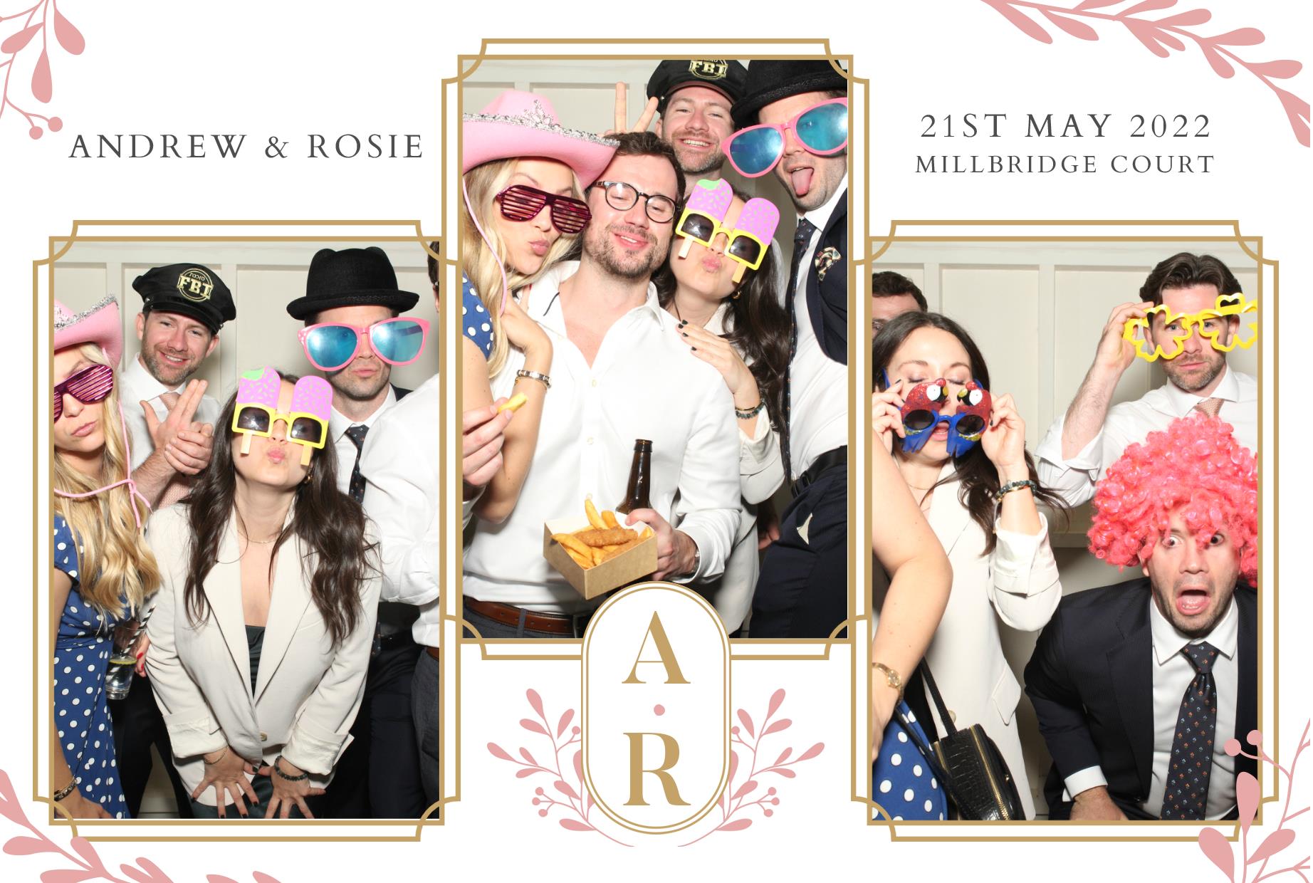 Andrew and Rosie's Wedding  | View more photos from the event at gallery.myphotoboothexperience.co.uk/u/MyPhotoBoothExperienceLtd/Andrew-and-Rosies-Wedding