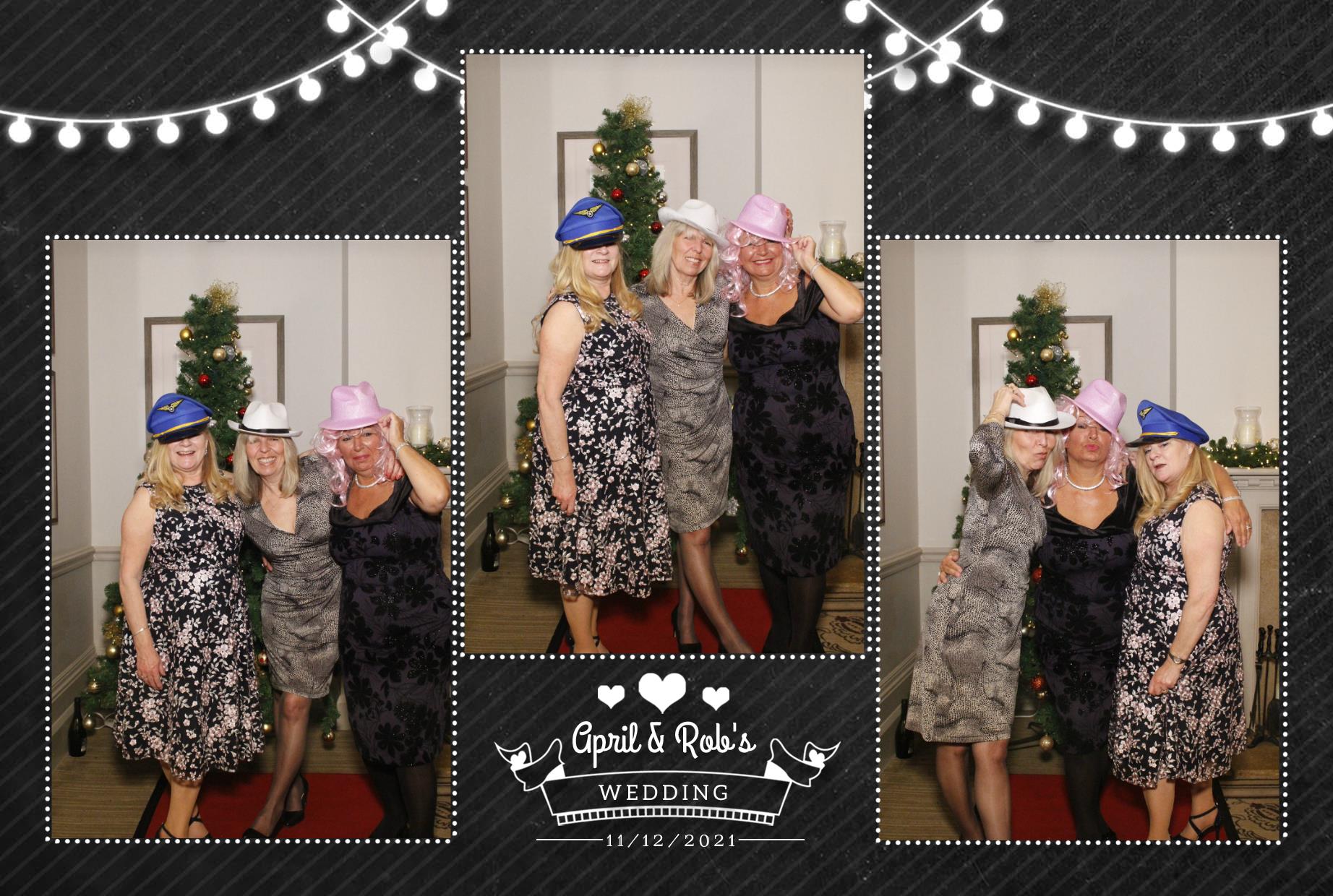 April & Rob's Wedding  | View more photos from the event at gallery.myphotoboothexperience.co.uk/u/MyPhotoBoothExperienceLtd/April-Robs-Wedding