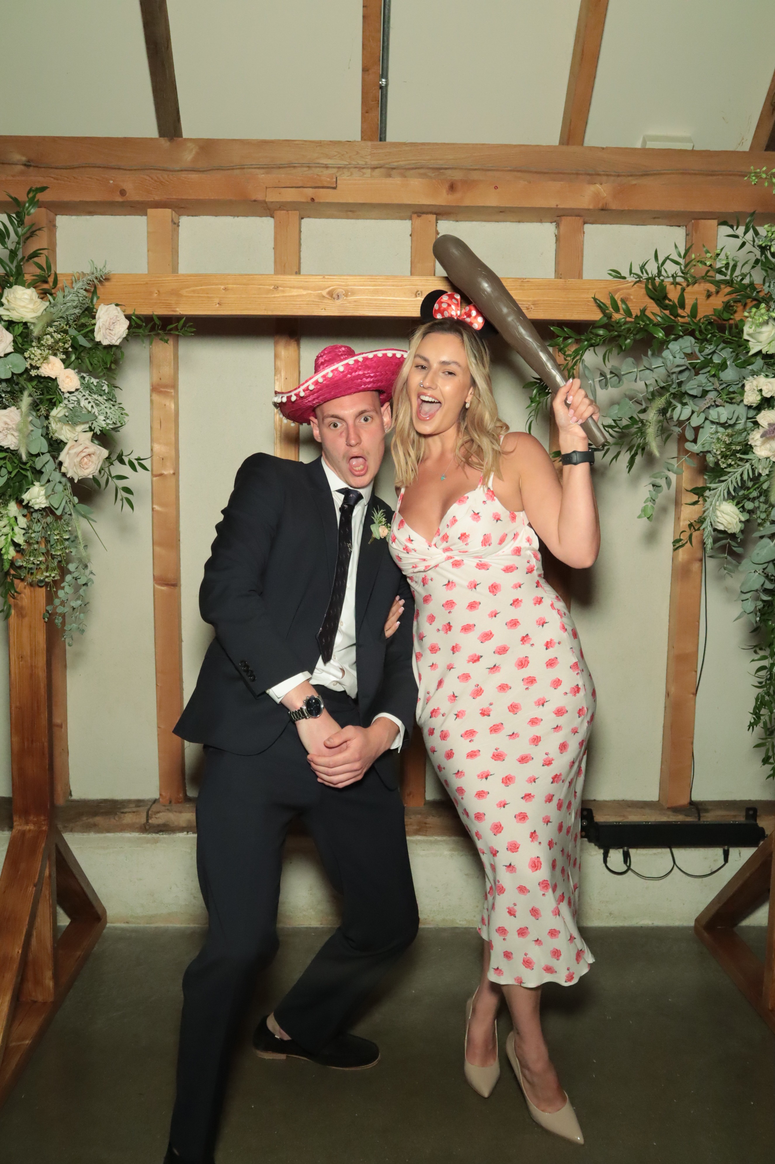 Jess & Arron's Wedding | View more photos from the event at gallery.myphotoboothexperience.co.uk/u/MyPhotoBoothExperienceLtd/Jess-Arrons-Wedding