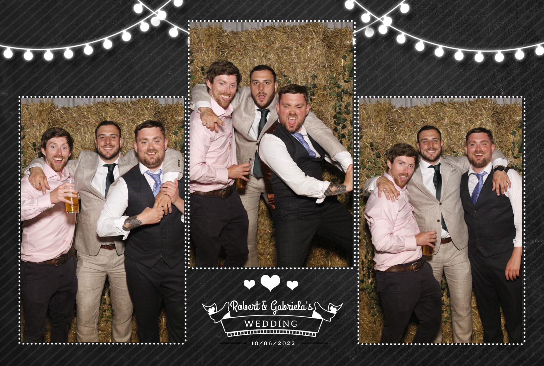 Robert & Gabriela's Wedding  | View more photos from the event at gallery.myphotoboothexperience.co.uk/u/MyPhotoBoothExperienceLtd/Robert-Gabrielas-Wedding