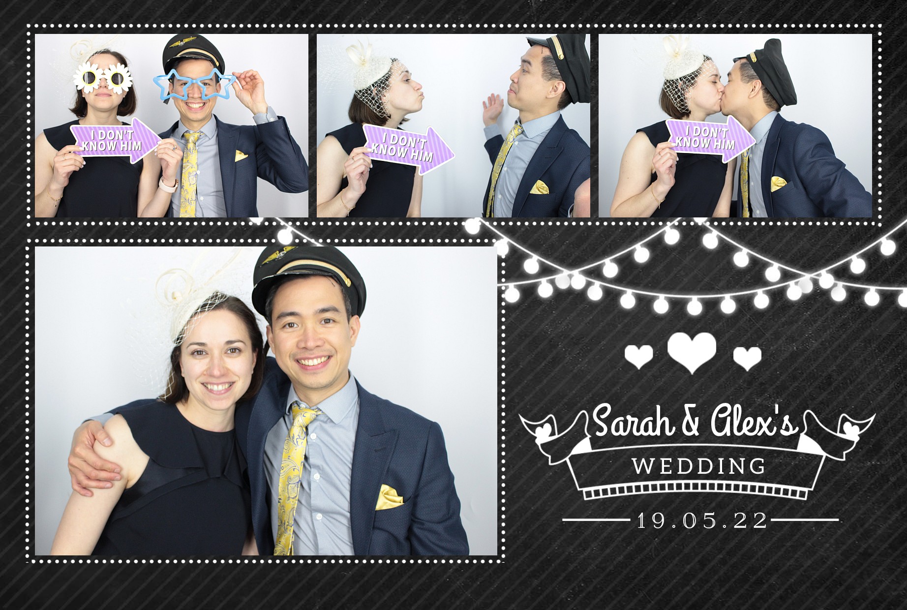 Sarah & Alex's Wedding  | View more photos from the event at gallery.myphotoboothexperience.co.uk/u/MyPhotoBoothExperienceLtd/Sarah-Alexs-Wedding
