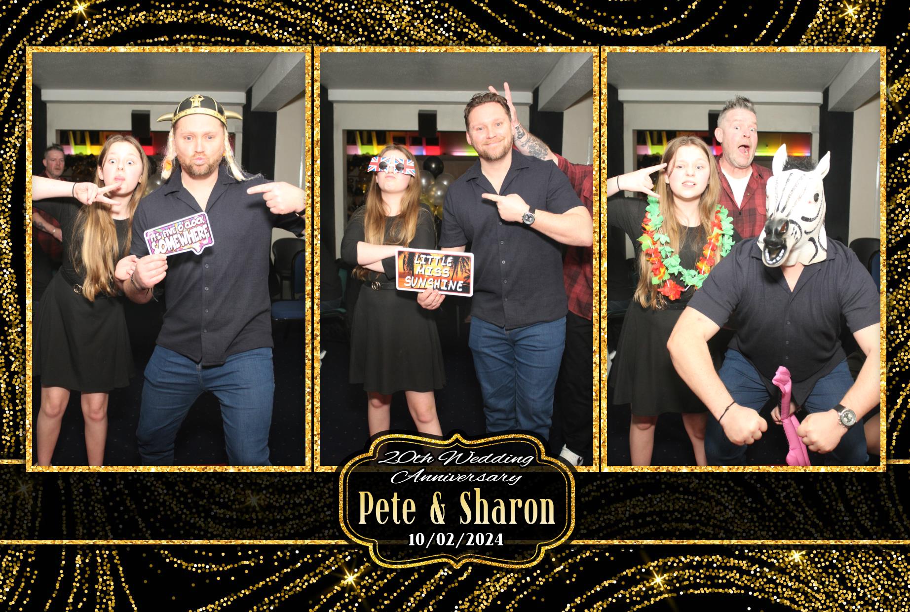 Pete & Sharon's 20th Wedding Anniversary  | View more photos from the event at gallery.myphotoboothexperience.co.uk/u/MyPhotoBoothExperienceLtd/Pete-Sharons-20th-Wedding-Anniversary