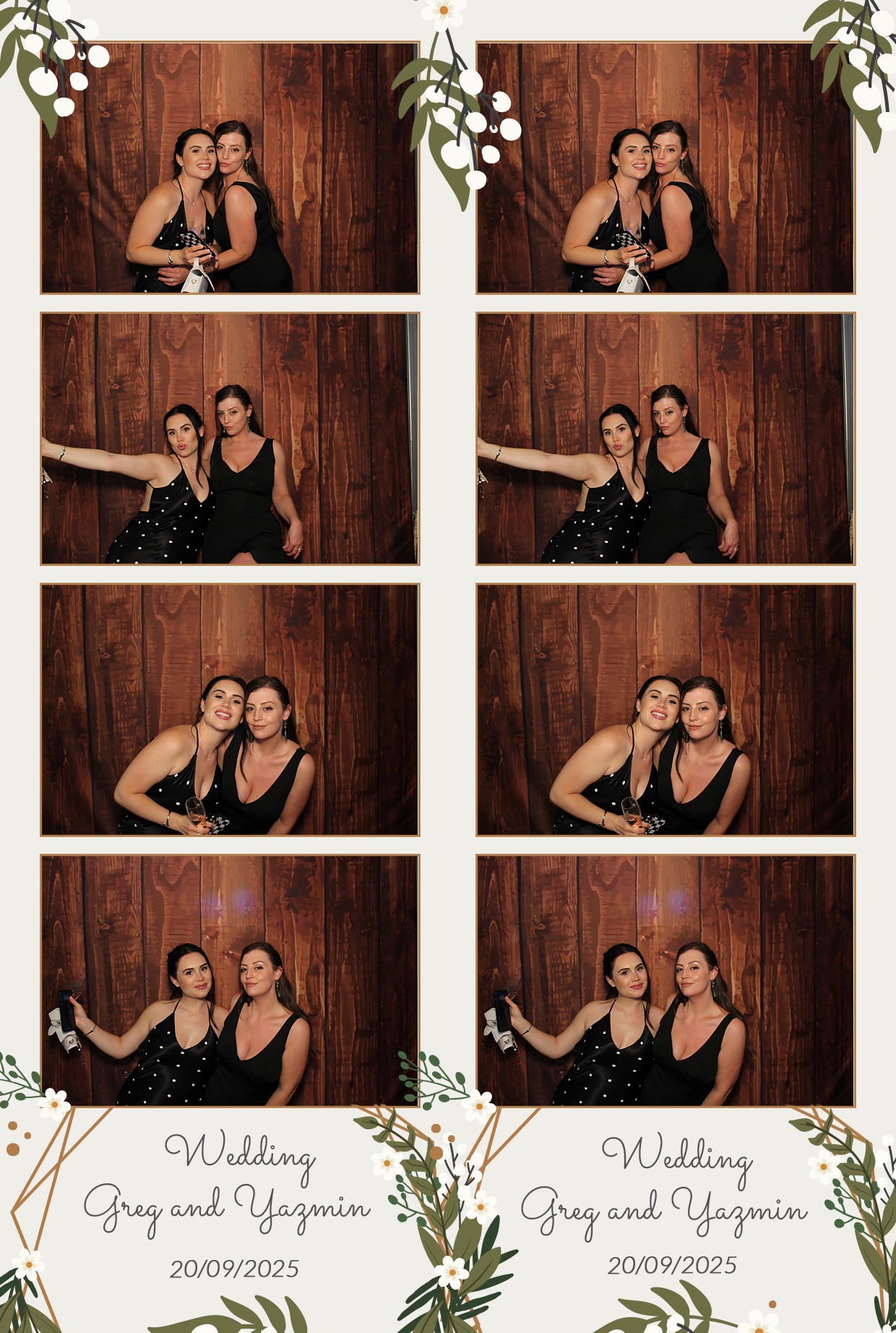 Grey and Yasmin's Wedding | View more photos from the event at gallery.myphotoboothexperience.co.uk/u/MyPhotoBoothExperienceLtd/Grey-and-Yasmins-Wedding
