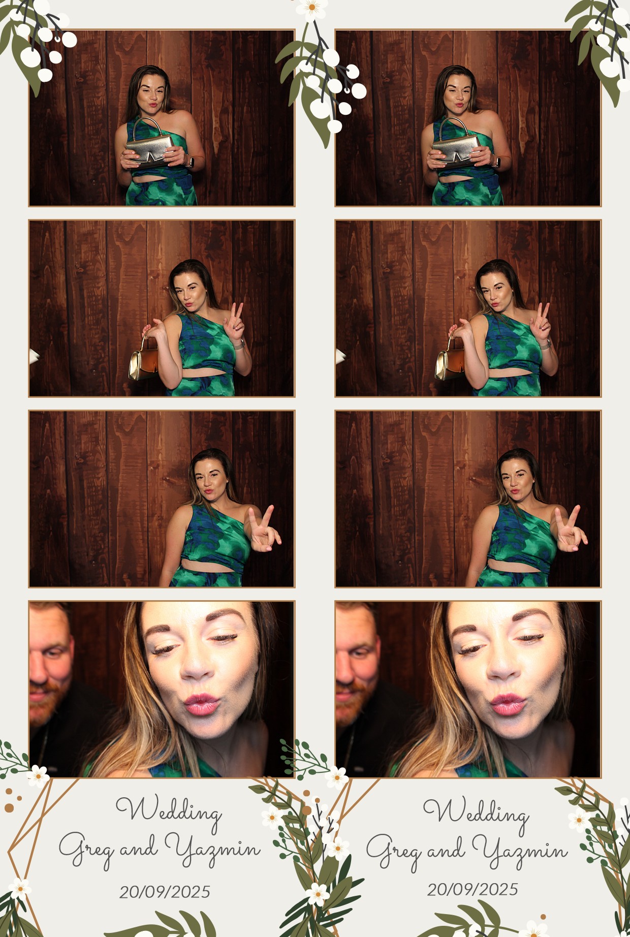 Grey and Yasmin's Wedding | View more photos from the event at gallery.myphotoboothexperience.co.uk/u/MyPhotoBoothExperienceLtd/Grey-and-Yasmins-Wedding