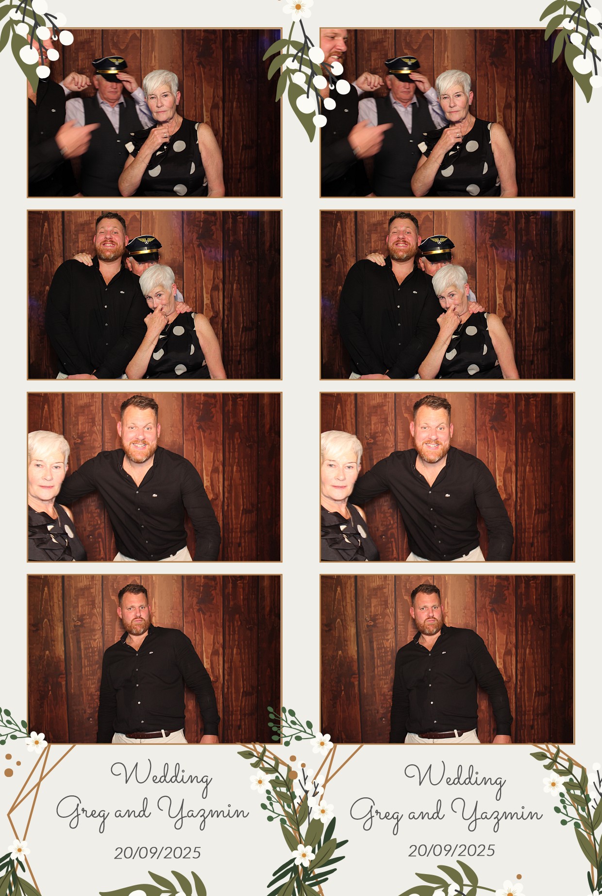 Grey and Yasmin's Wedding | View more photos from the event at gallery.myphotoboothexperience.co.uk/u/MyPhotoBoothExperienceLtd/Grey-and-Yasmins-Wedding