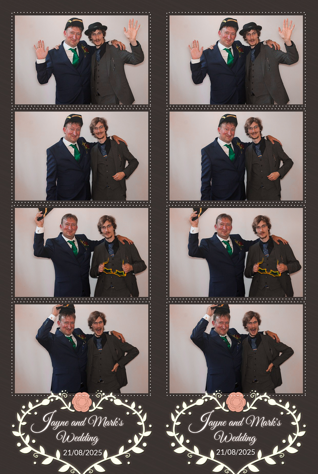 Jayne and Marks wedding | View more photos from the event at gallery.myphotoboothexperience.co.uk/u/MyPhotoBoothExperienceLtd/Jayne-and-Marks-wedding