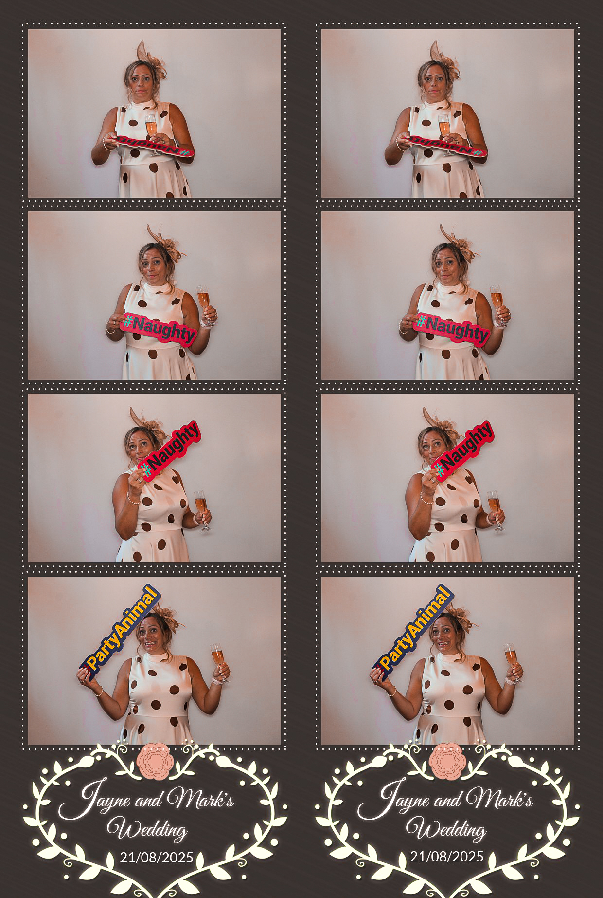 Jayne and Marks wedding | View more photos from the event at gallery.myphotoboothexperience.co.uk/u/MyPhotoBoothExperienceLtd/Jayne-and-Marks-wedding