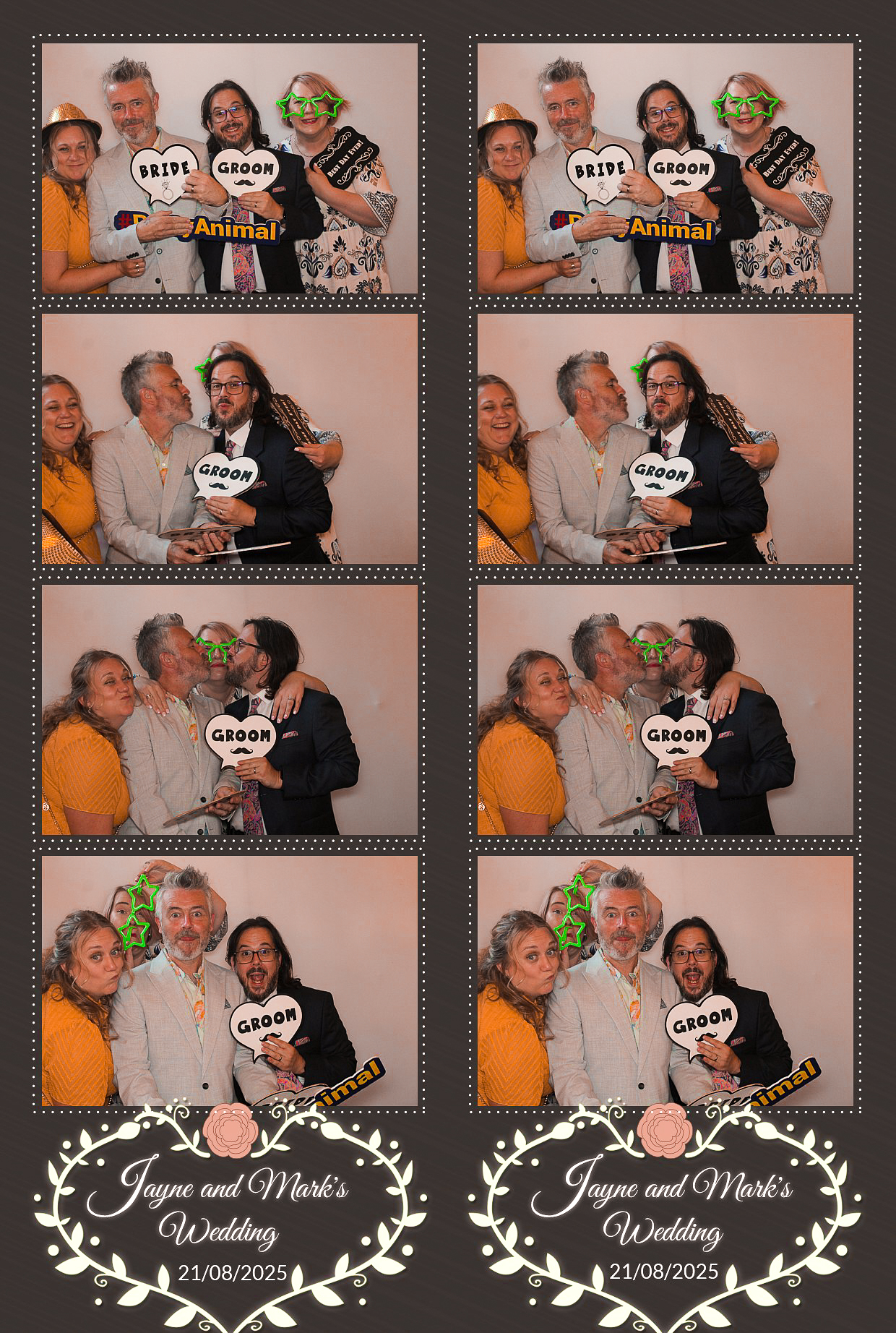 Jayne and Marks wedding | View more photos from the event at gallery.myphotoboothexperience.co.uk/u/MyPhotoBoothExperienceLtd/Jayne-and-Marks-wedding