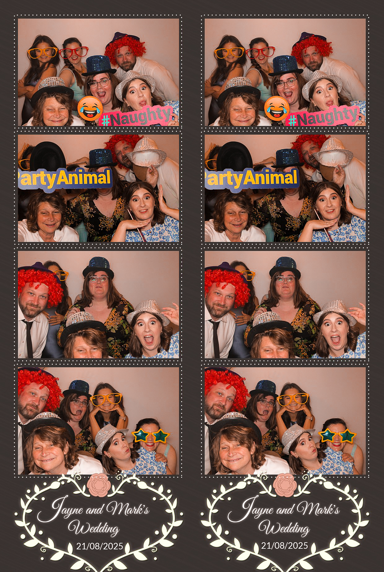 Jayne and Marks wedding | View more photos from the event at gallery.myphotoboothexperience.co.uk/u/MyPhotoBoothExperienceLtd/Jayne-and-Marks-wedding