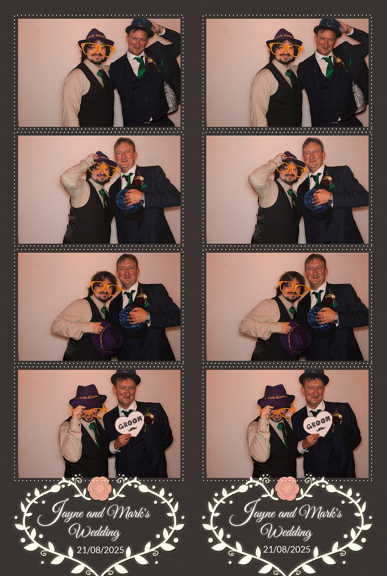 Jayne and Marks wedding | View more photos from the event at gallery.myphotoboothexperience.co.uk/u/MyPhotoBoothExperienceLtd/Jayne-and-Marks-wedding