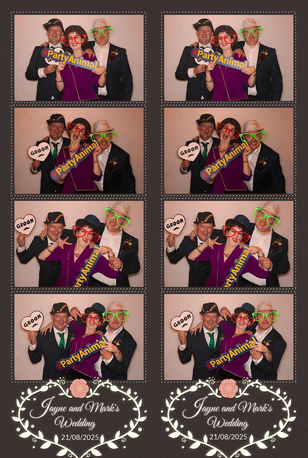 Jayne and Marks wedding | View more photos from the event at gallery.myphotoboothexperience.co.uk/u/MyPhotoBoothExperienceLtd/Jayne-and-Marks-wedding