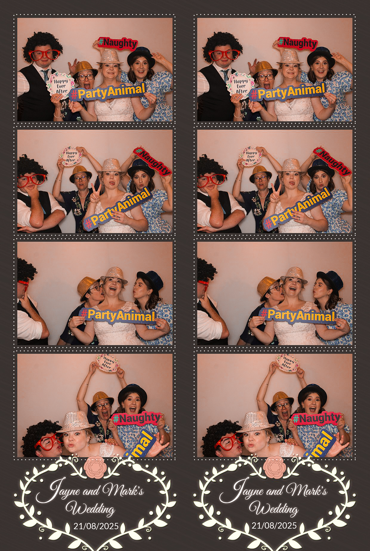 Jayne and Marks wedding | View more photos from the event at gallery.myphotoboothexperience.co.uk/u/MyPhotoBoothExperienceLtd/Jayne-and-Marks-wedding