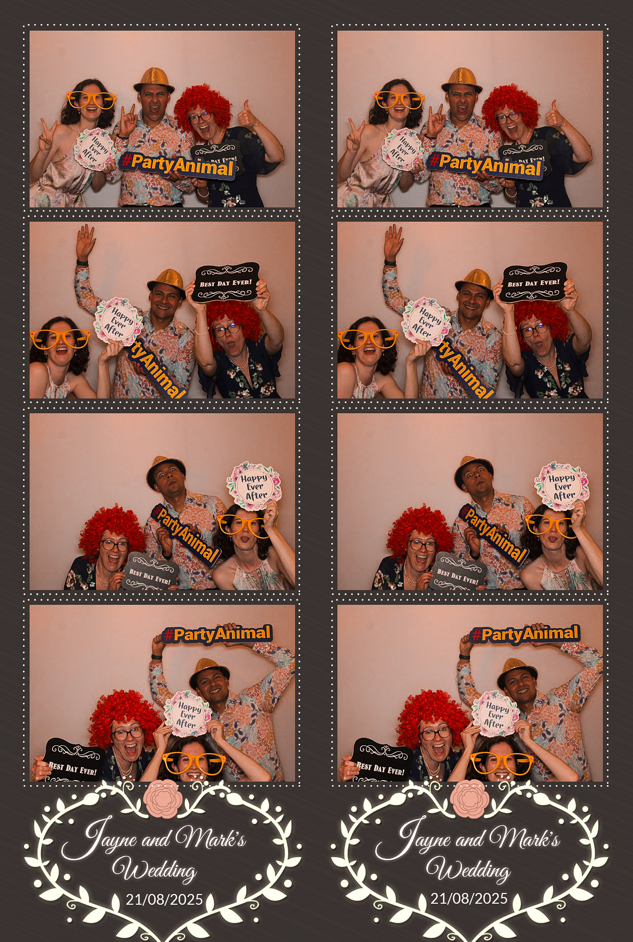 Jayne and Marks wedding | View more photos from the event at gallery.myphotoboothexperience.co.uk/u/MyPhotoBoothExperienceLtd/Jayne-and-Marks-wedding