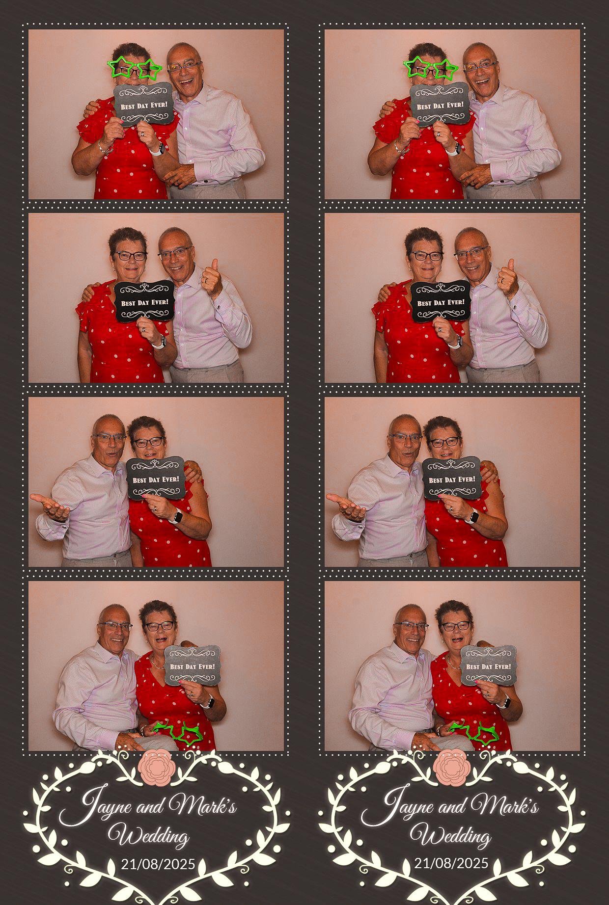 Jayne and Marks wedding | View more photos from the event at gallery.myphotoboothexperience.co.uk/u/MyPhotoBoothExperienceLtd/Jayne-and-Marks-wedding