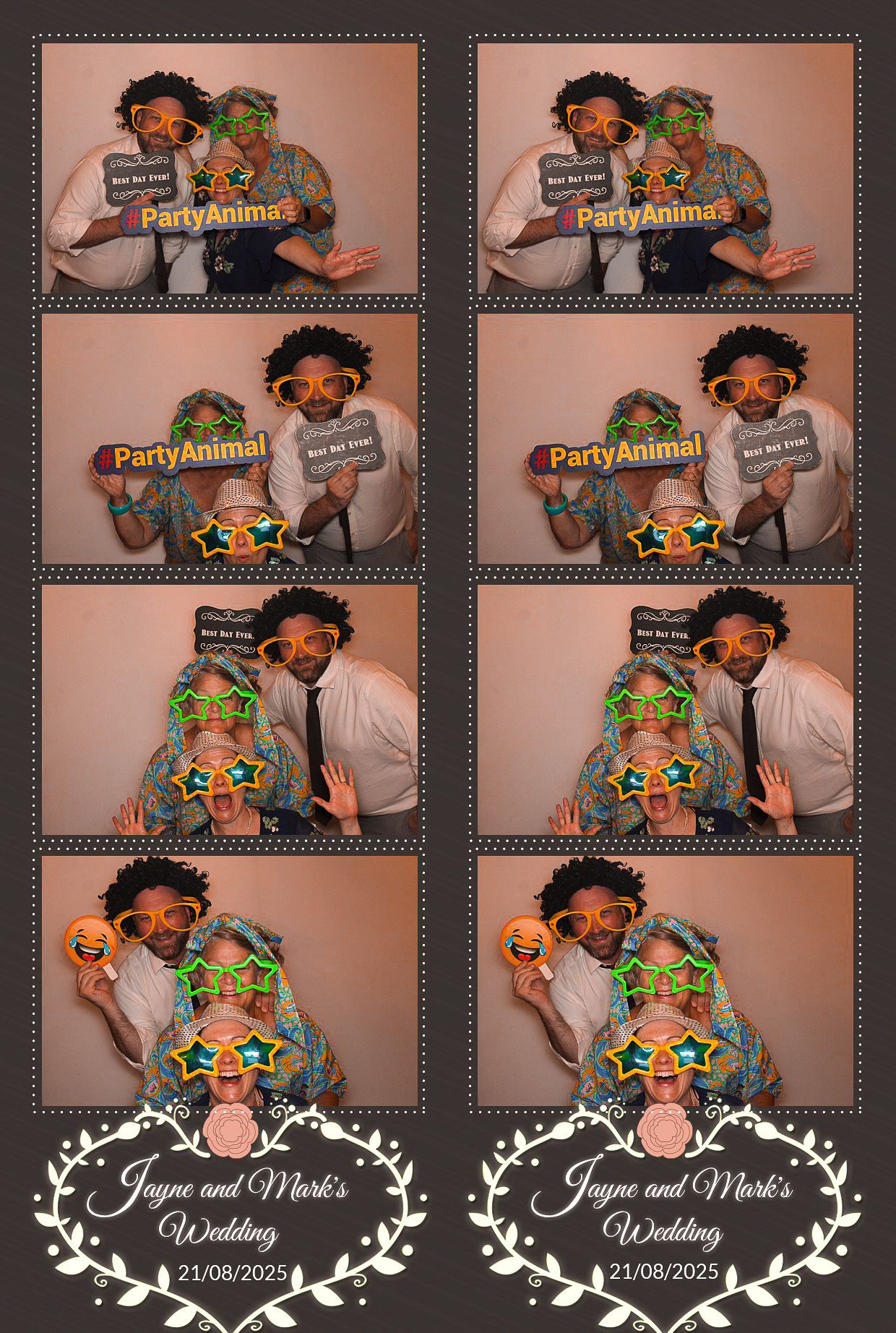 Jayne and Marks wedding | View more photos from the event at gallery.myphotoboothexperience.co.uk/u/MyPhotoBoothExperienceLtd/Jayne-and-Marks-wedding