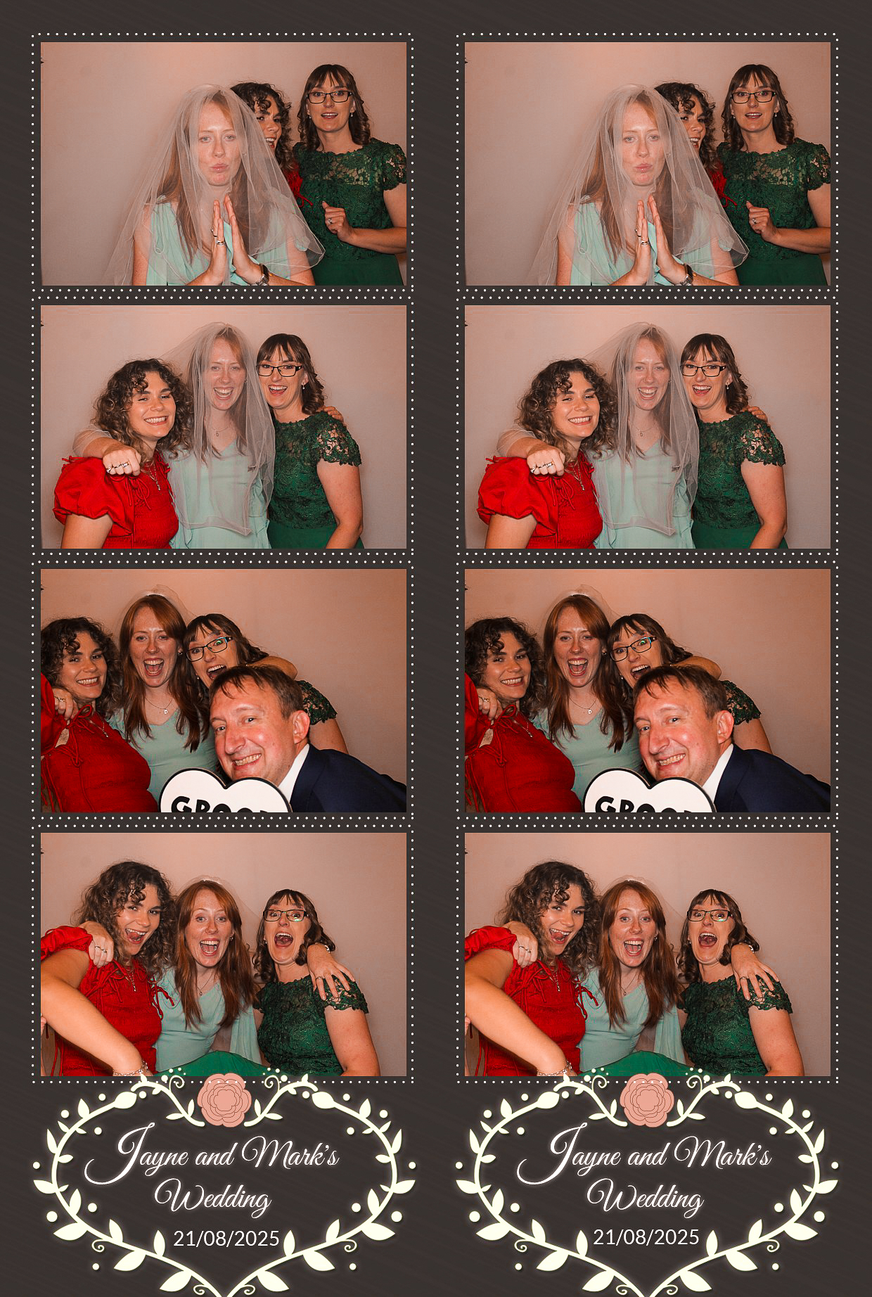 Jayne and Marks wedding | View more photos from the event at gallery.myphotoboothexperience.co.uk/u/MyPhotoBoothExperienceLtd/Jayne-and-Marks-wedding