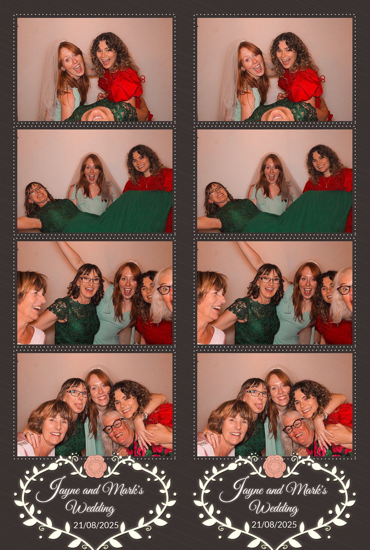 Jayne and Marks wedding | View more photos from the event at gallery.myphotoboothexperience.co.uk/u/MyPhotoBoothExperienceLtd/Jayne-and-Marks-wedding