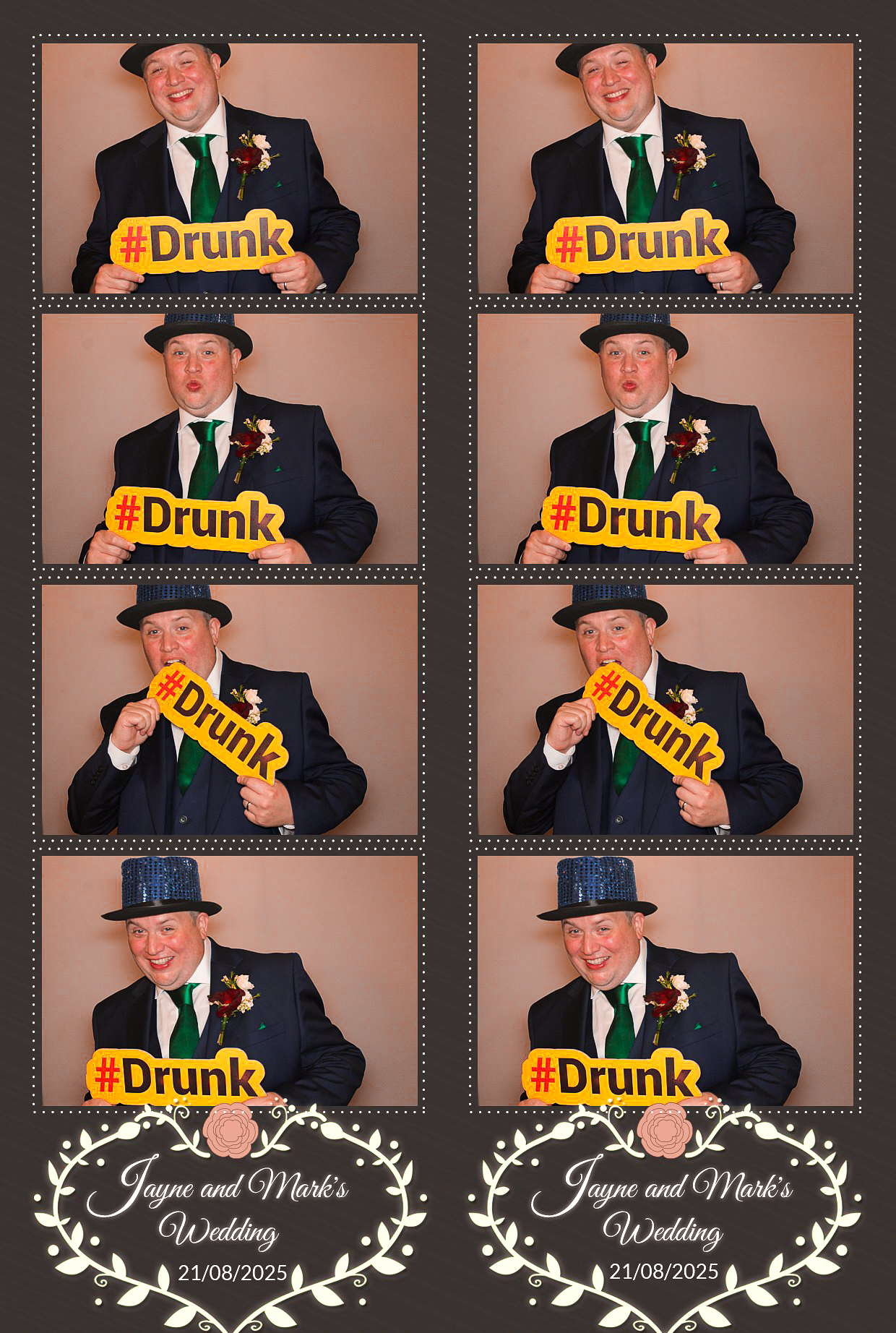Jayne and Marks wedding | View more photos from the event at gallery.myphotoboothexperience.co.uk/u/MyPhotoBoothExperienceLtd/Jayne-and-Marks-wedding