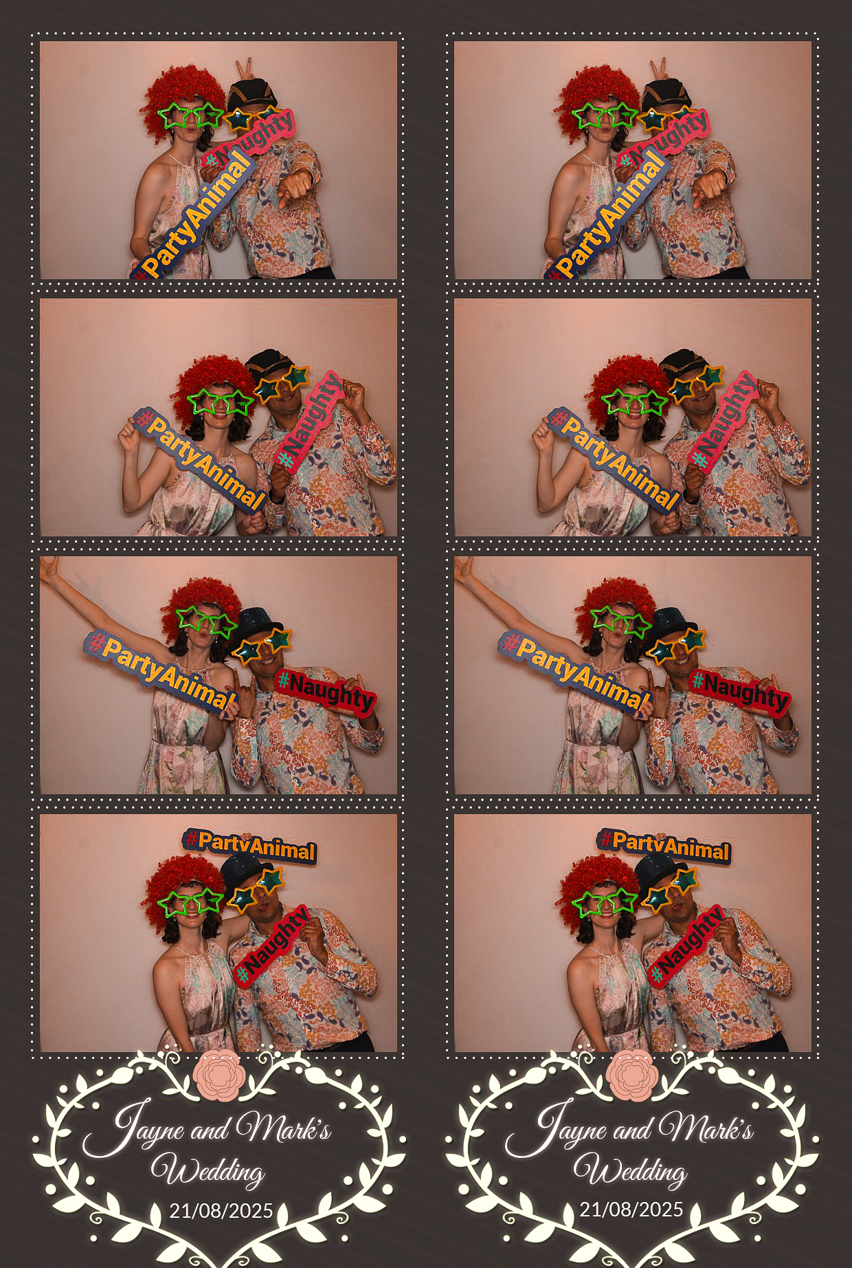 Jayne and Marks wedding | View more photos from the event at gallery.myphotoboothexperience.co.uk/u/MyPhotoBoothExperienceLtd/Jayne-and-Marks-wedding