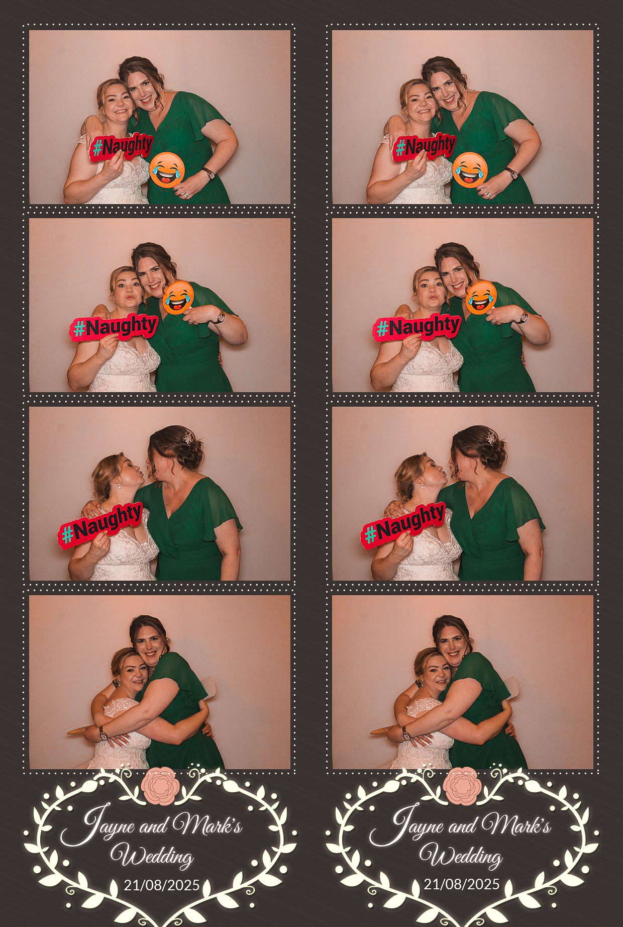 Jayne and Marks wedding | View more photos from the event at gallery.myphotoboothexperience.co.uk/u/MyPhotoBoothExperienceLtd/Jayne-and-Marks-wedding