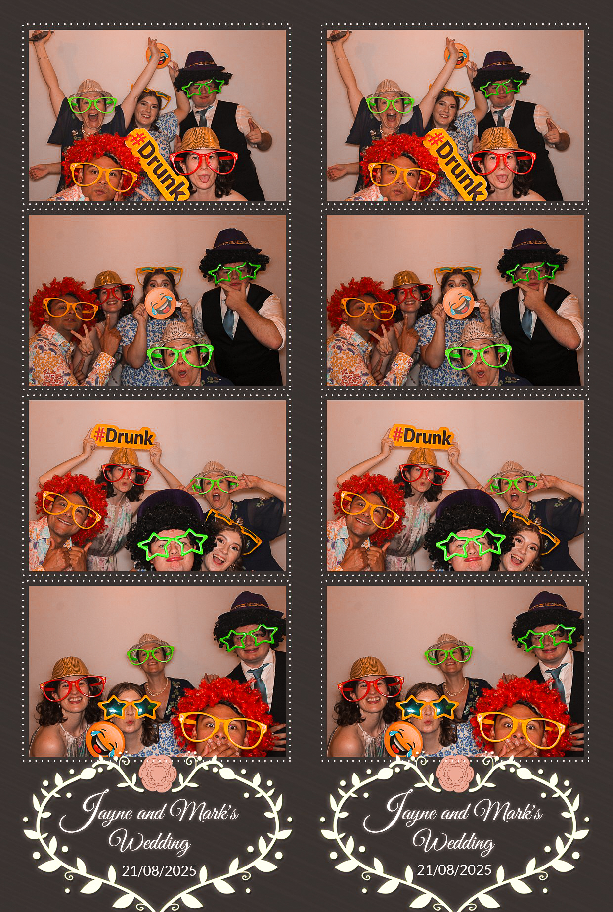 Jayne and Marks wedding | View more photos from the event at gallery.myphotoboothexperience.co.uk/u/MyPhotoBoothExperienceLtd/Jayne-and-Marks-wedding