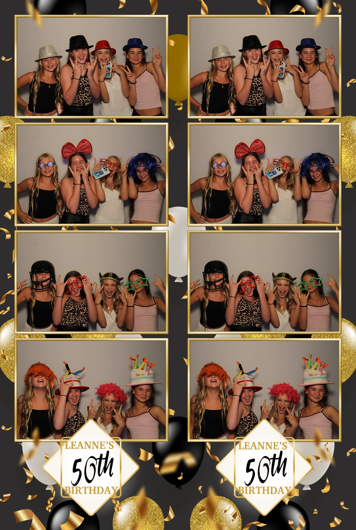 Leanne's 50th Birthday | View more photos from the event at gallery.myphotoboothexperience.co.uk/u/MyPhotoBoothExperienceLtd/Leannes-50th-Birthday