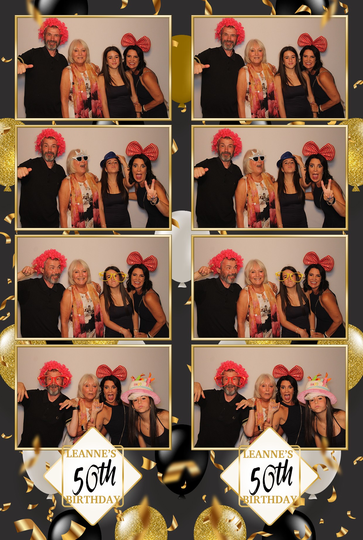Leanne's 50th Birthday | View more photos from the event at gallery.myphotoboothexperience.co.uk/u/MyPhotoBoothExperienceLtd/Leannes-50th-Birthday