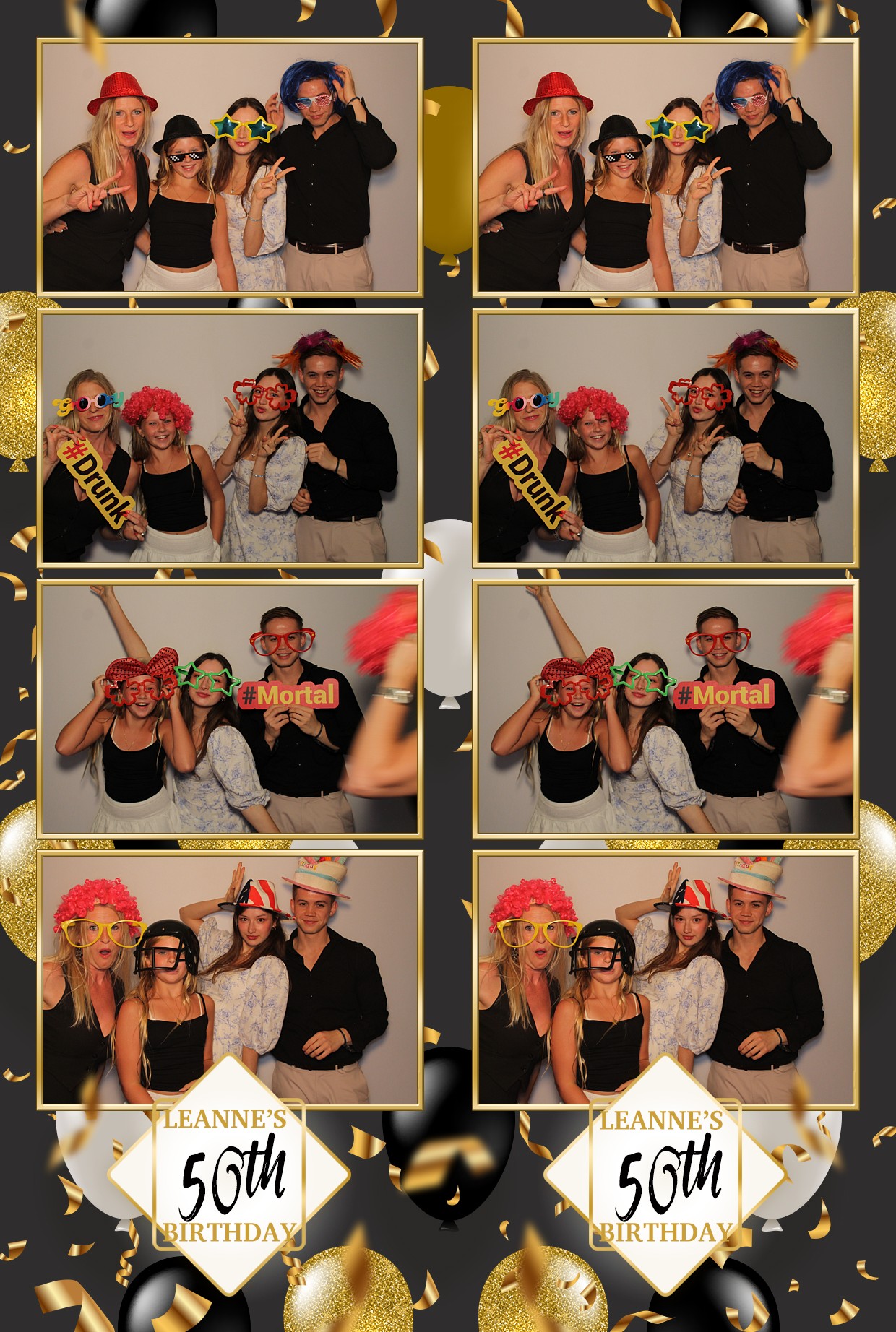 Leanne's 50th Birthday | View more photos from the event at gallery.myphotoboothexperience.co.uk/u/MyPhotoBoothExperienceLtd/Leannes-50th-Birthday