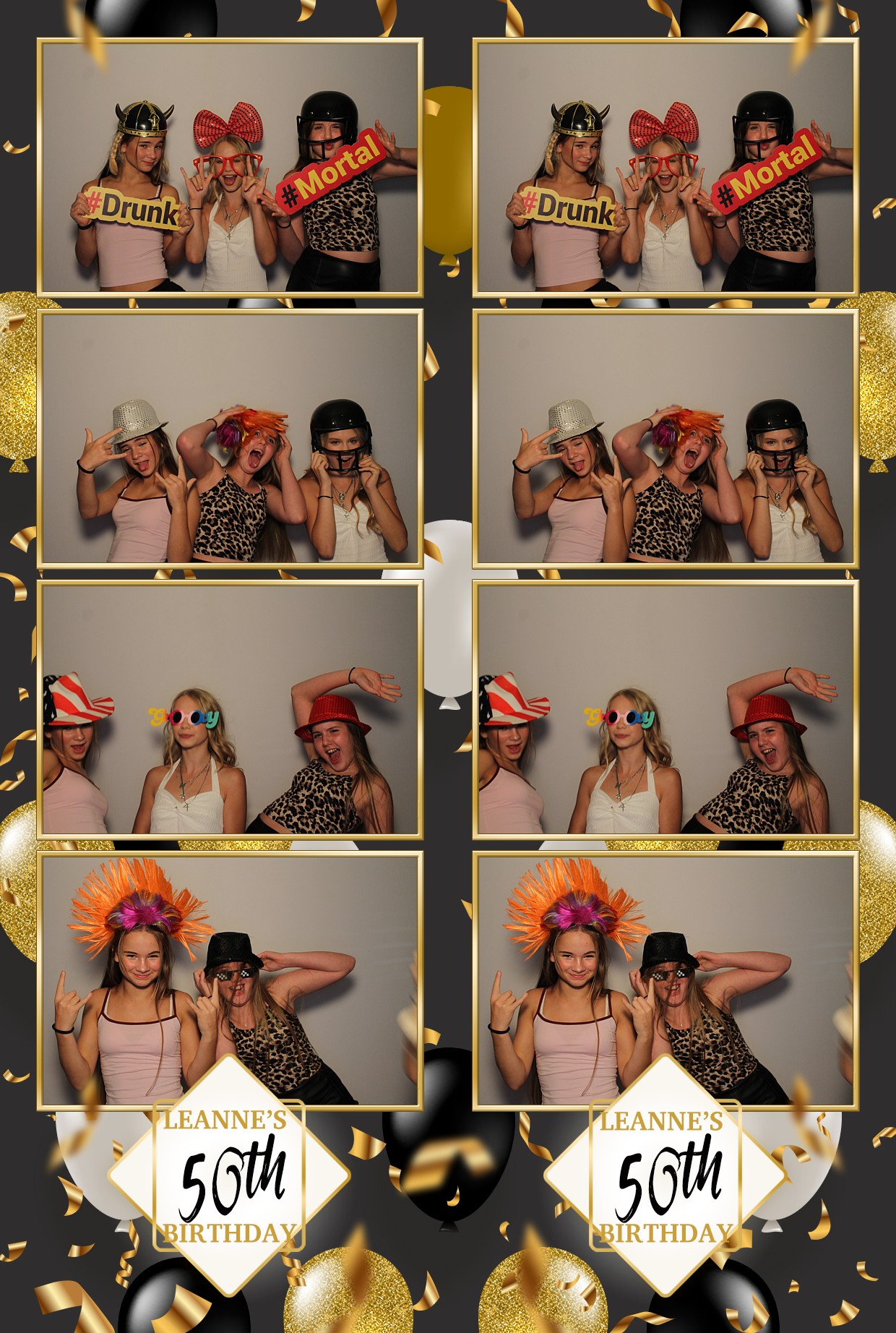 Leanne's 50th Birthday | View more photos from the event at gallery.myphotoboothexperience.co.uk/u/MyPhotoBoothExperienceLtd/Leannes-50th-Birthday