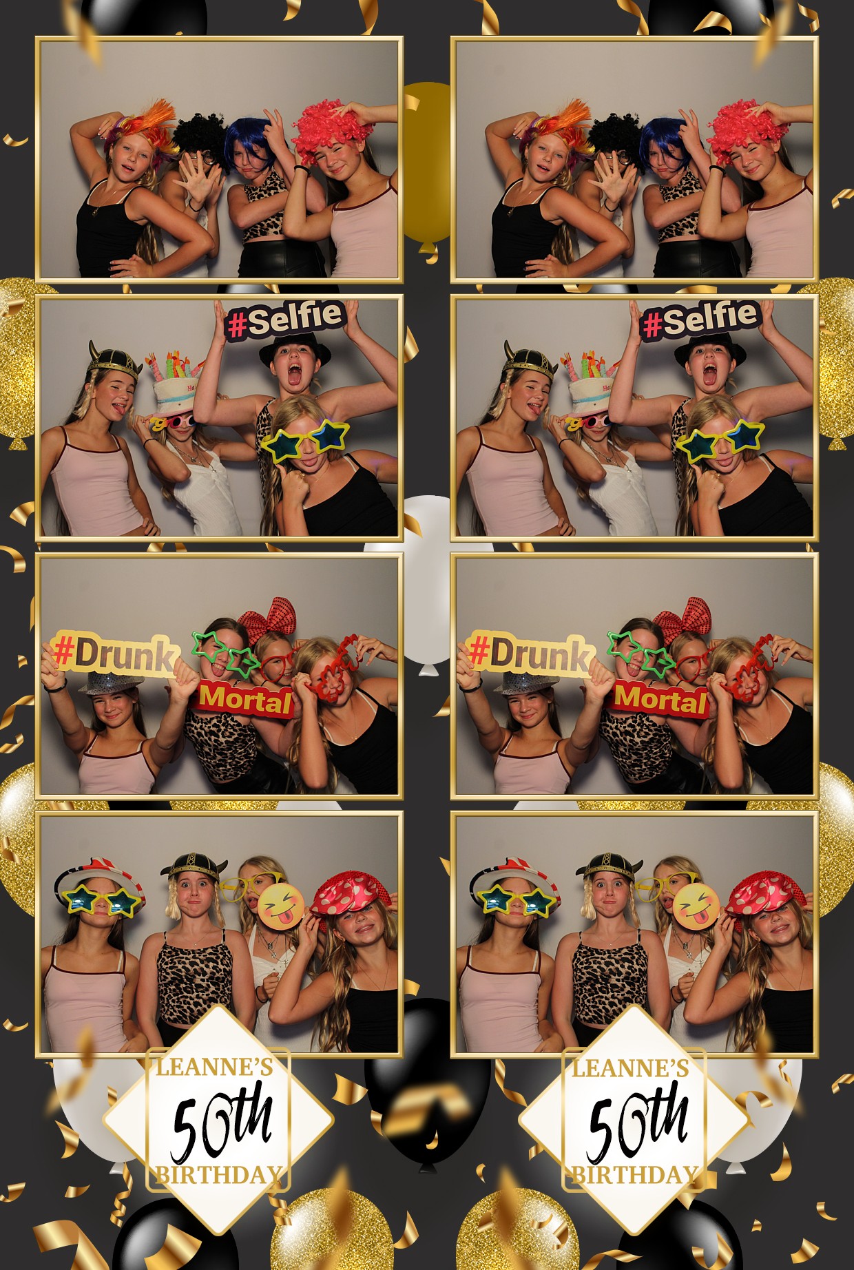 Leanne's 50th Birthday | View more photos from the event at gallery.myphotoboothexperience.co.uk/u/MyPhotoBoothExperienceLtd/Leannes-50th-Birthday