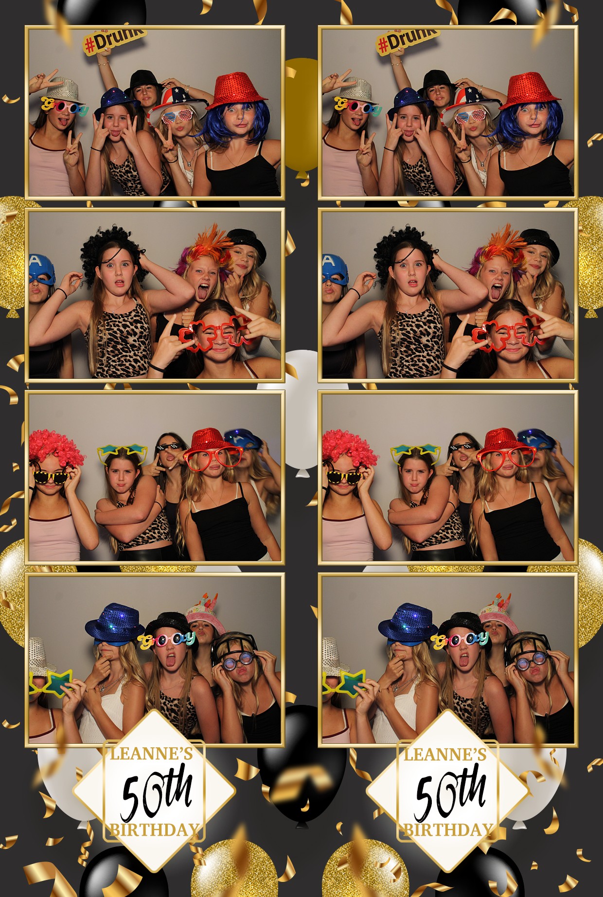 Leanne's 50th Birthday | View more photos from the event at gallery.myphotoboothexperience.co.uk/u/MyPhotoBoothExperienceLtd/Leannes-50th-Birthday