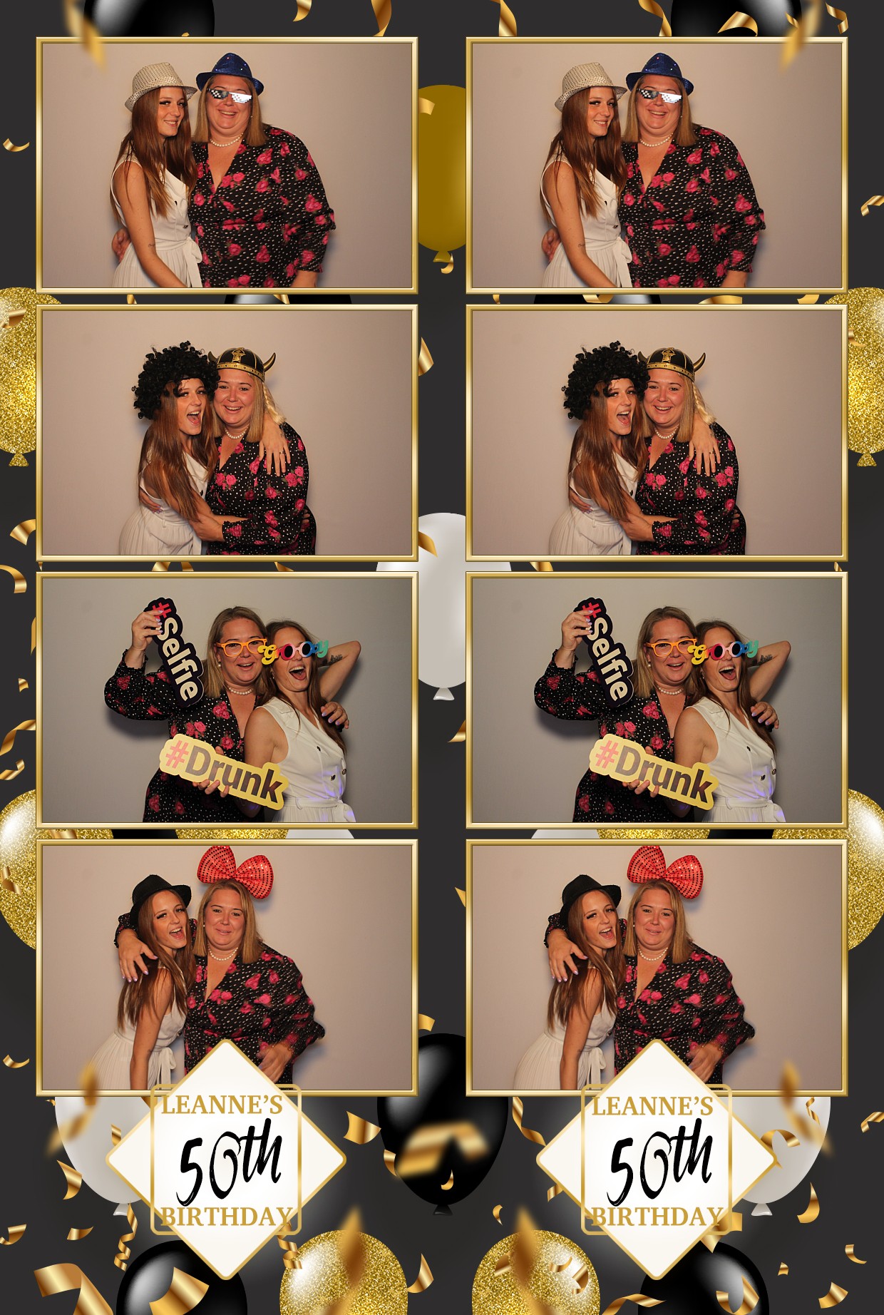 Leanne's 50th Birthday | View more photos from the event at gallery.myphotoboothexperience.co.uk/u/MyPhotoBoothExperienceLtd/Leannes-50th-Birthday