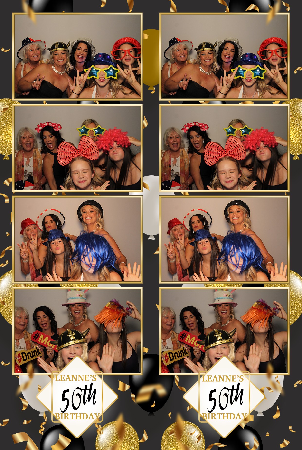Leanne's 50th Birthday | View more photos from the event at gallery.myphotoboothexperience.co.uk/u/MyPhotoBoothExperienceLtd/Leannes-50th-Birthday