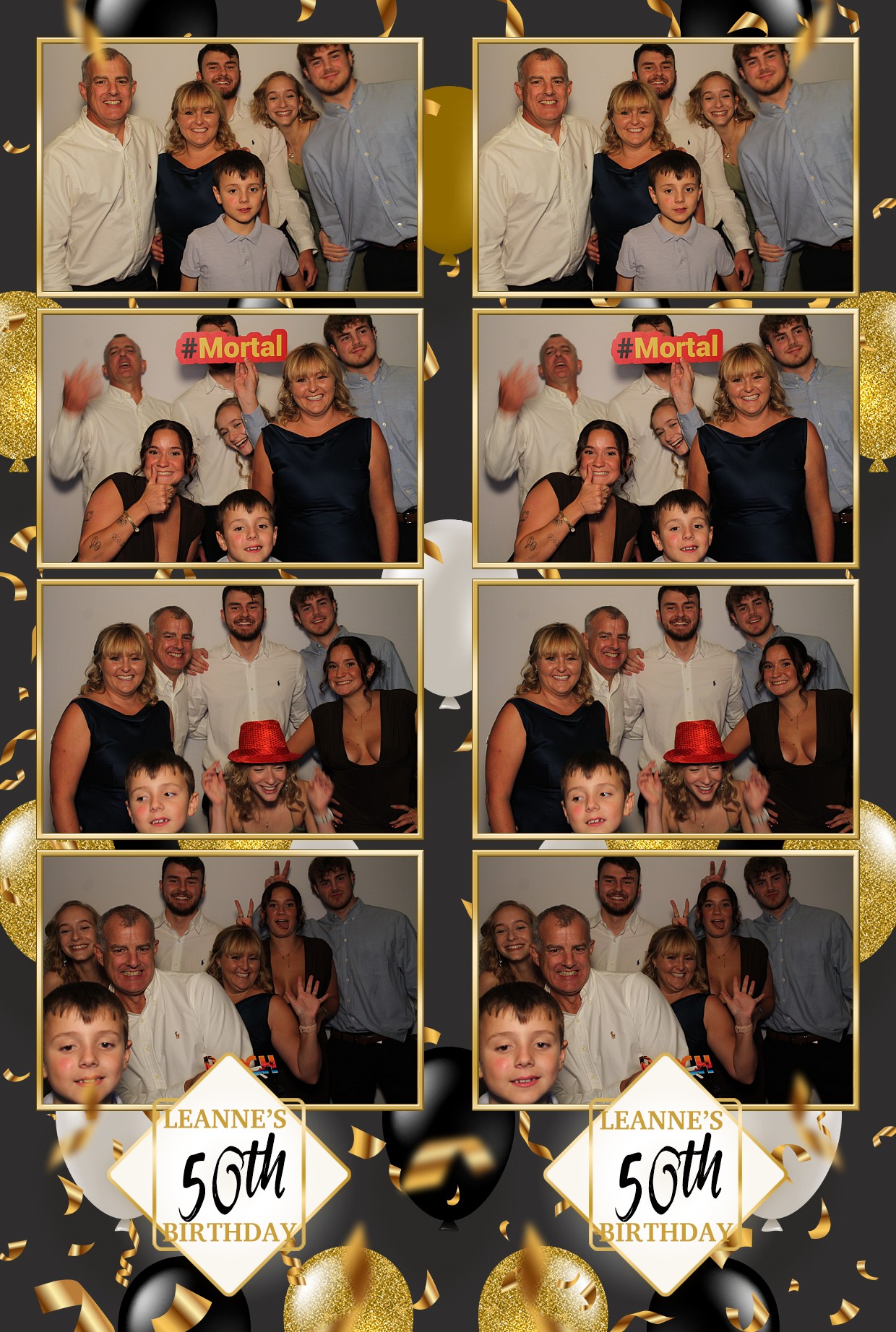 Leanne's 50th Birthday | View more photos from the event at gallery.myphotoboothexperience.co.uk/u/MyPhotoBoothExperienceLtd/Leannes-50th-Birthday