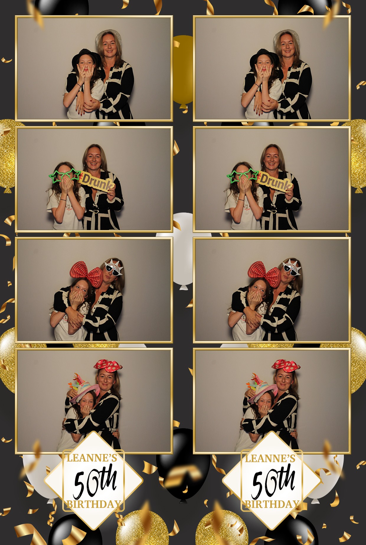 Leanne's 50th Birthday | View more photos from the event at gallery.myphotoboothexperience.co.uk/u/MyPhotoBoothExperienceLtd/Leannes-50th-Birthday