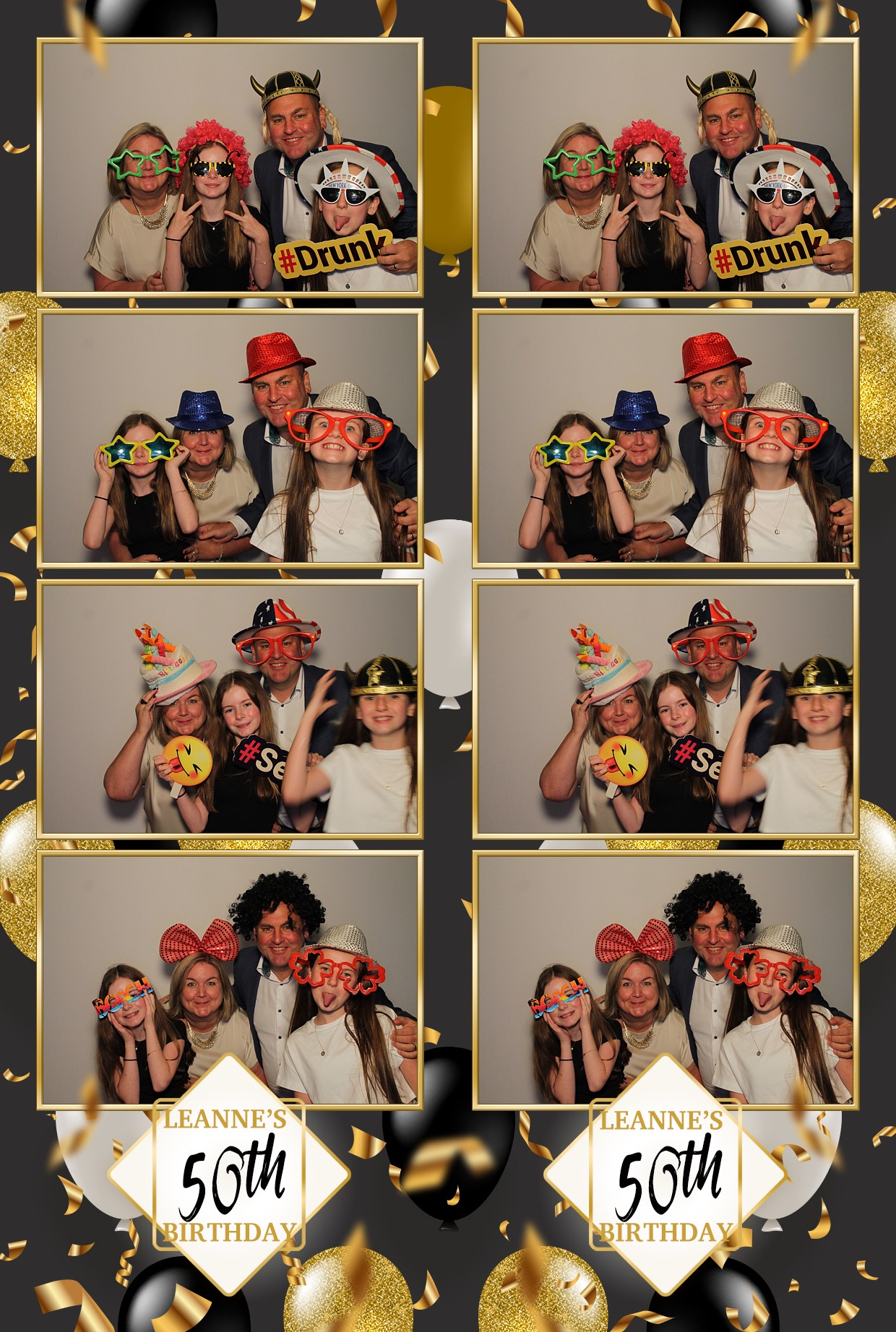 Leanne's 50th Birthday | View more photos from the event at gallery.myphotoboothexperience.co.uk/u/MyPhotoBoothExperienceLtd/Leannes-50th-Birthday