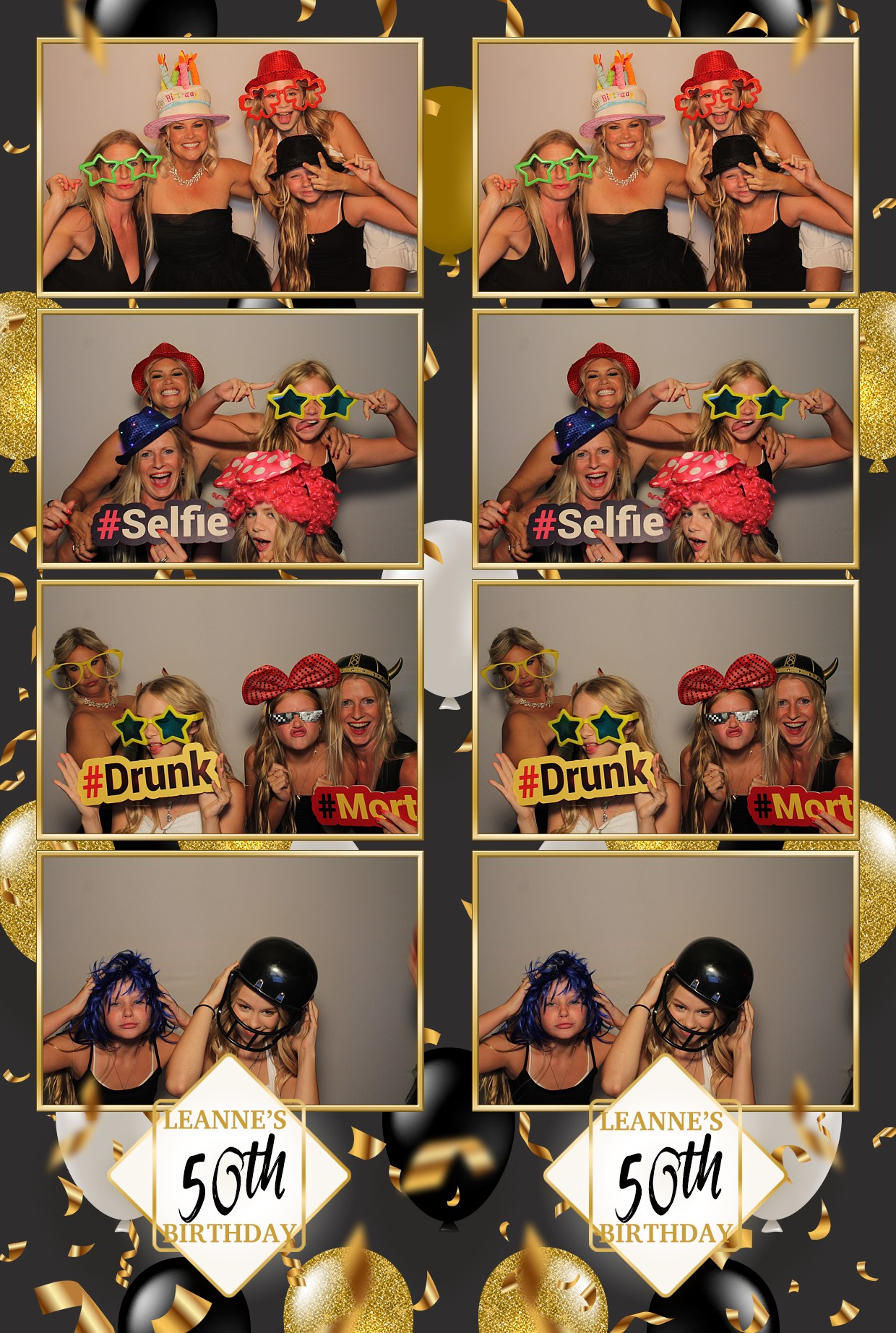 Leanne's 50th Birthday | View more photos from the event at gallery.myphotoboothexperience.co.uk/u/MyPhotoBoothExperienceLtd/Leannes-50th-Birthday