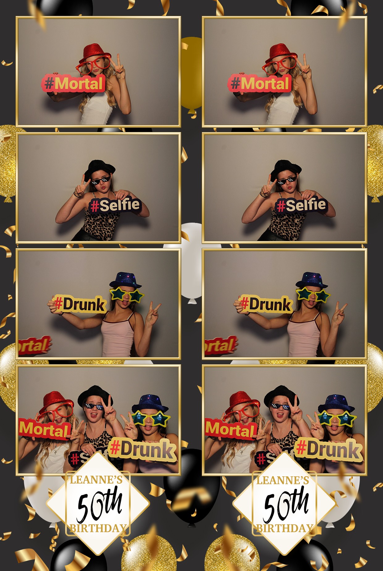 Leanne's 50th Birthday | View more photos from the event at gallery.myphotoboothexperience.co.uk/u/MyPhotoBoothExperienceLtd/Leannes-50th-Birthday