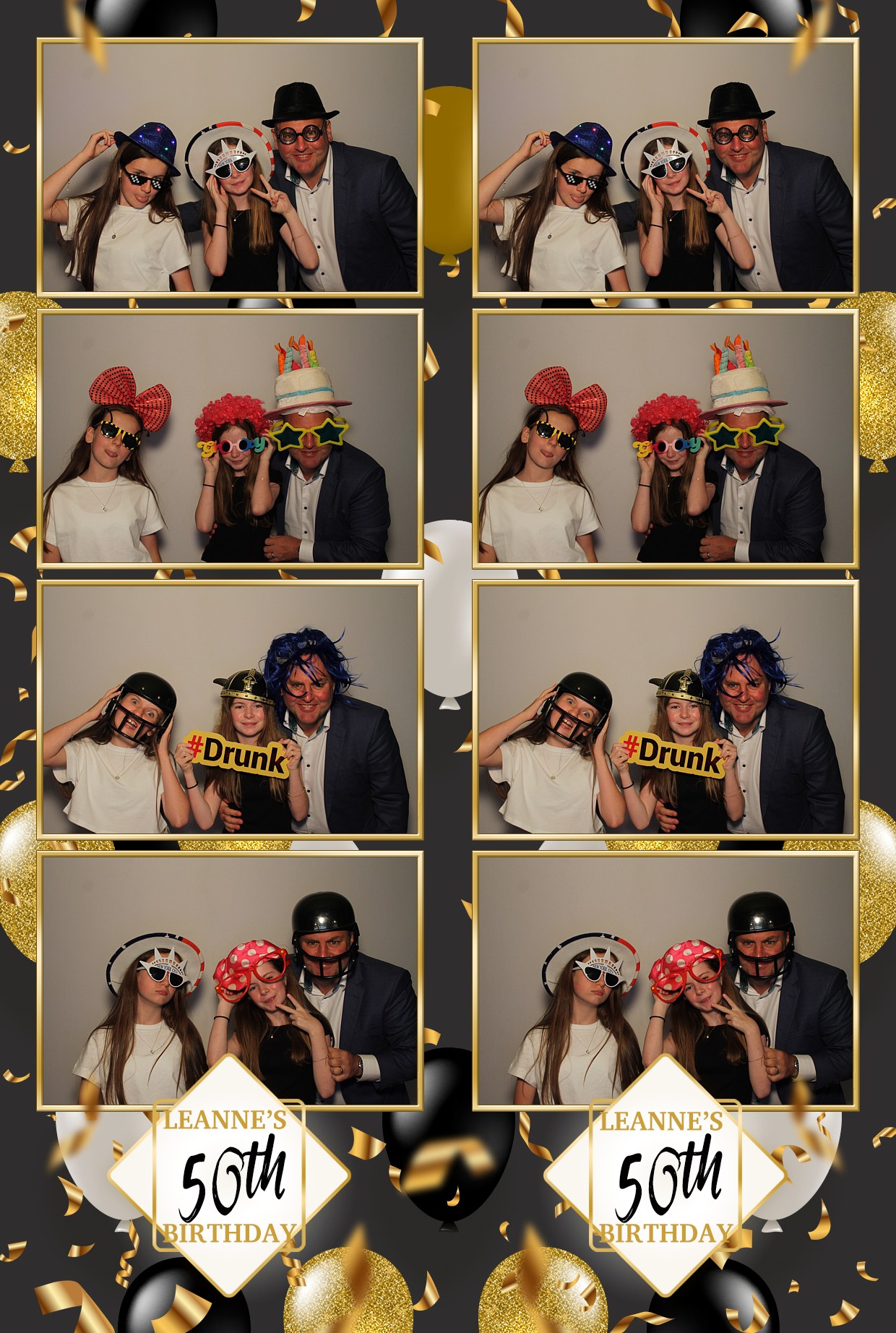 Leanne's 50th Birthday | View more photos from the event at gallery.myphotoboothexperience.co.uk/u/MyPhotoBoothExperienceLtd/Leannes-50th-Birthday