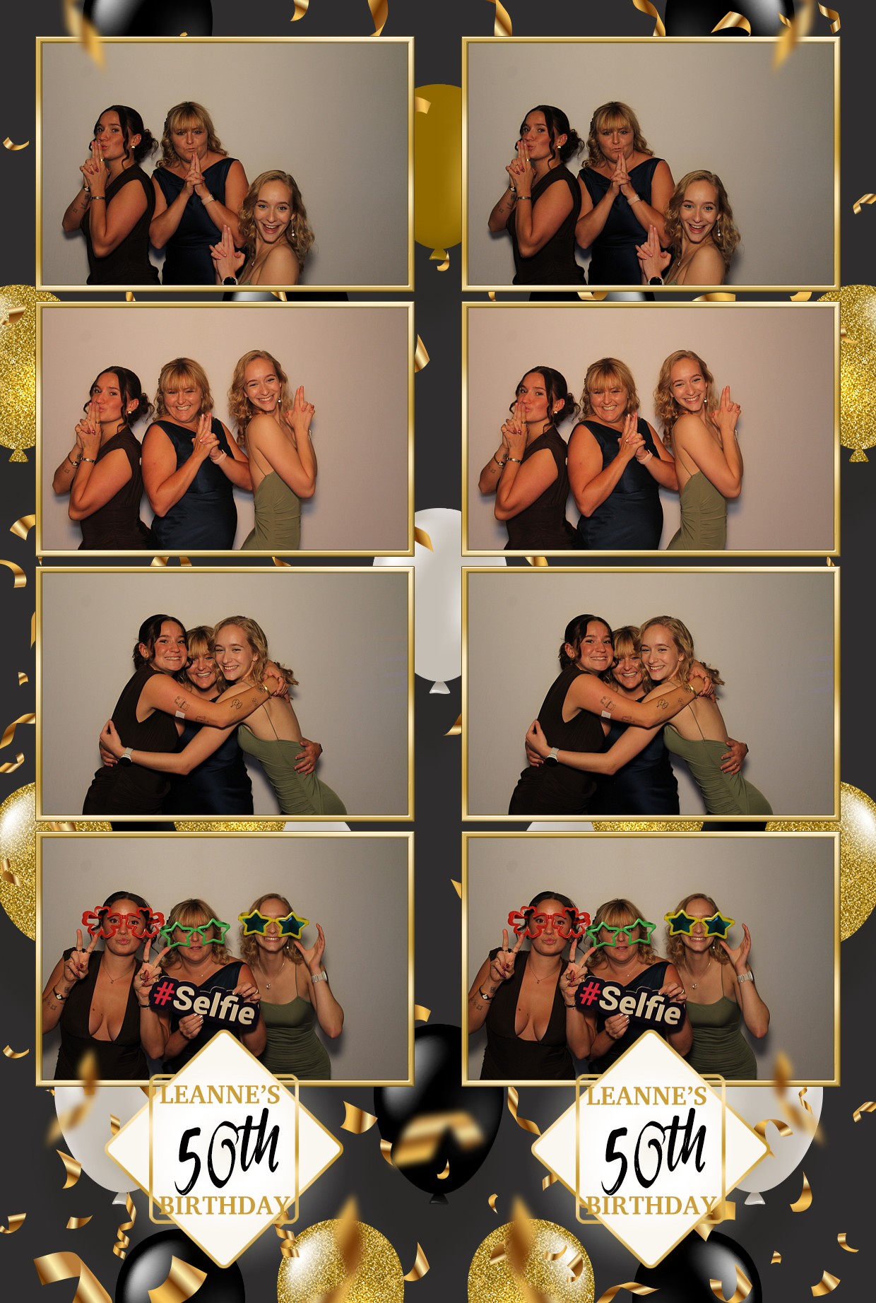 Leanne's 50th Birthday | View more photos from the event at gallery.myphotoboothexperience.co.uk/u/MyPhotoBoothExperienceLtd/Leannes-50th-Birthday