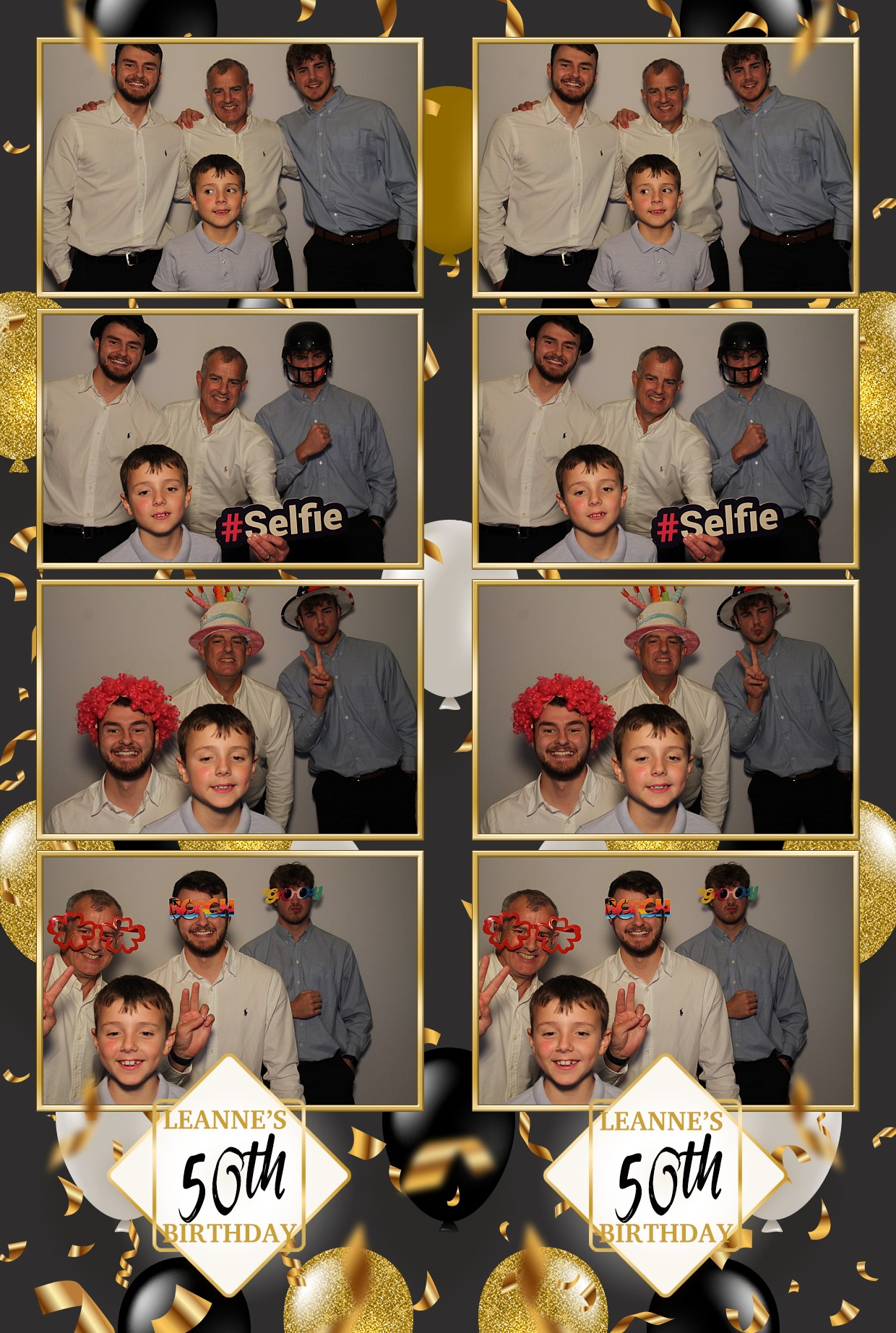 Leanne's 50th Birthday | View more photos from the event at gallery.myphotoboothexperience.co.uk/u/MyPhotoBoothExperienceLtd/Leannes-50th-Birthday